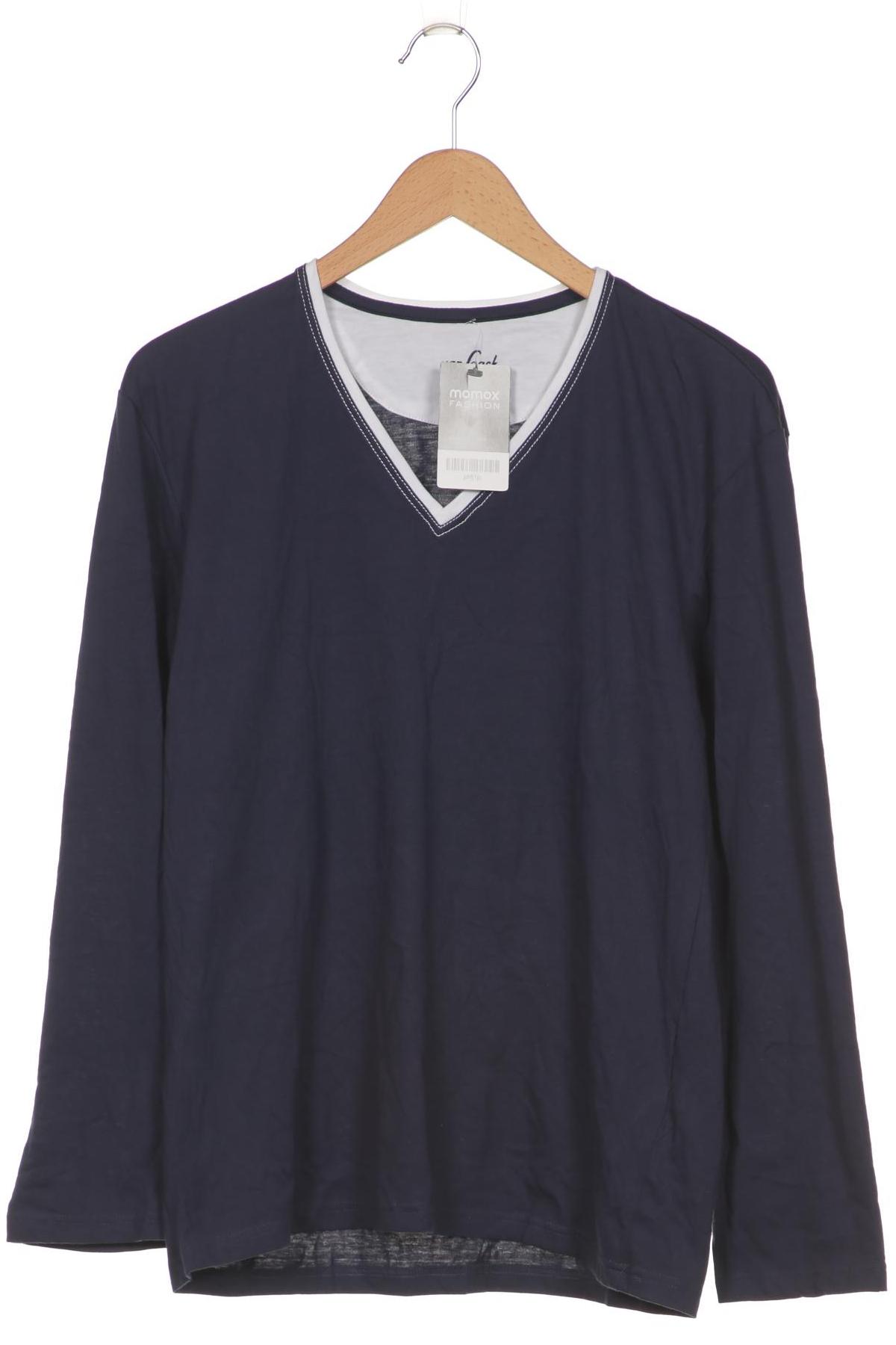 

Van Laack Damen Langarmshirt, marineblau, Gr. 36