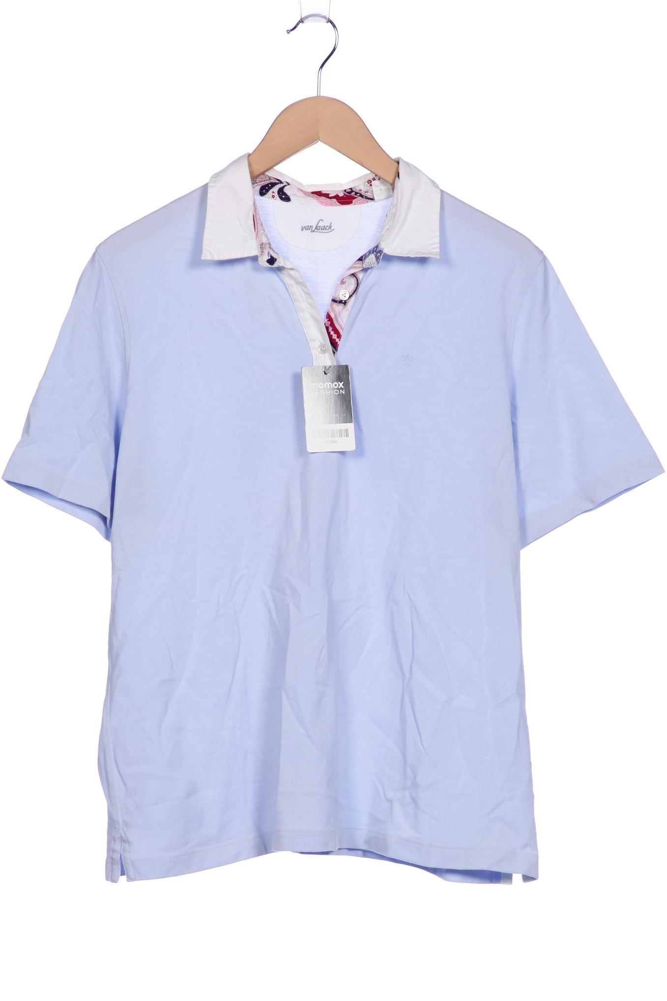 

Van Laack Damen Poloshirt, hellblau, Gr. 48
