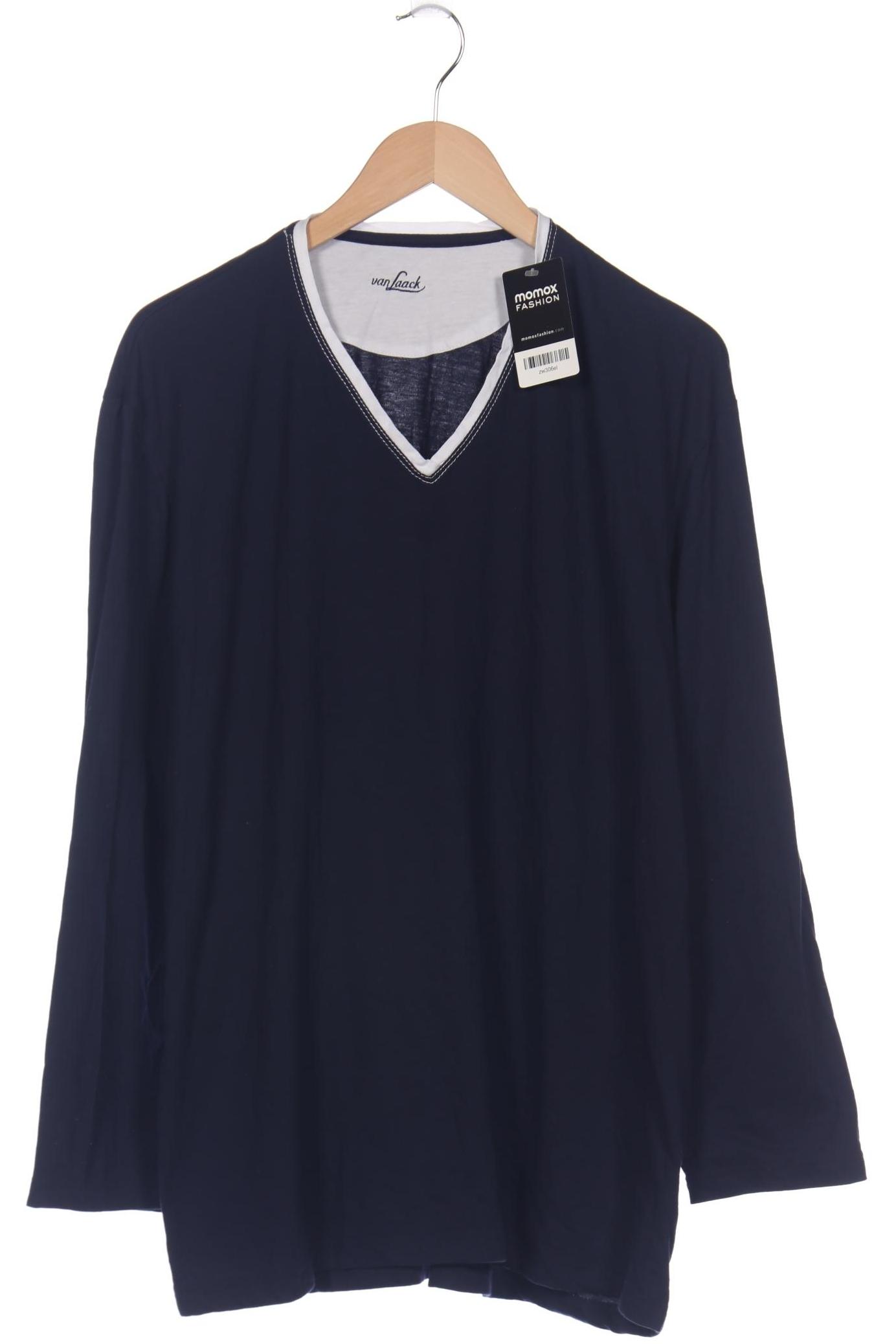 

Van Laack Damen Langarmshirt, marineblau, Gr. 44