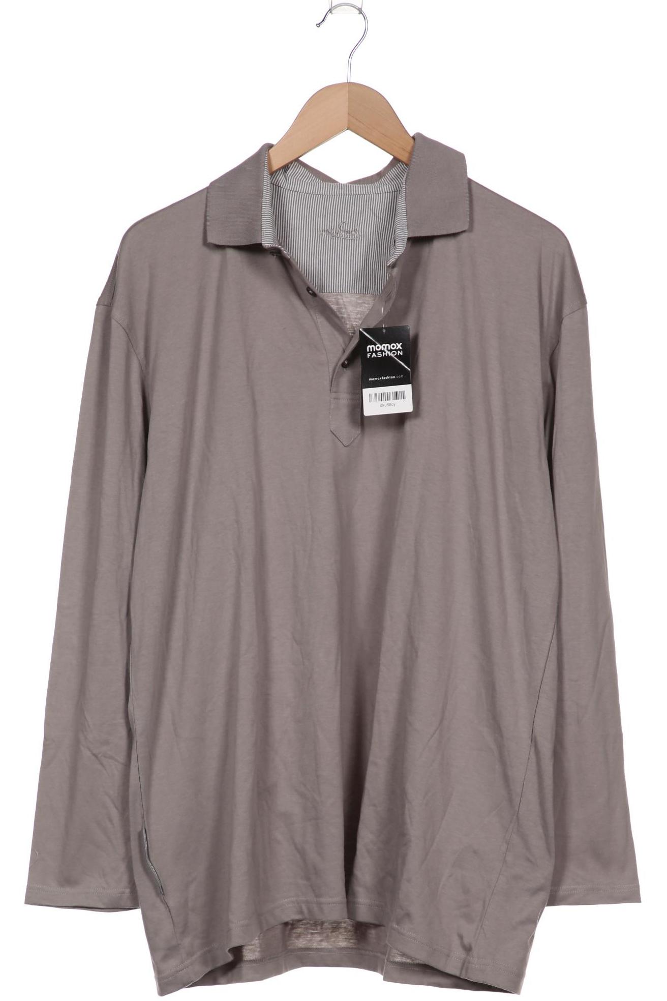 

Van Laack Herren Poloshirt, grau, Gr. 54
