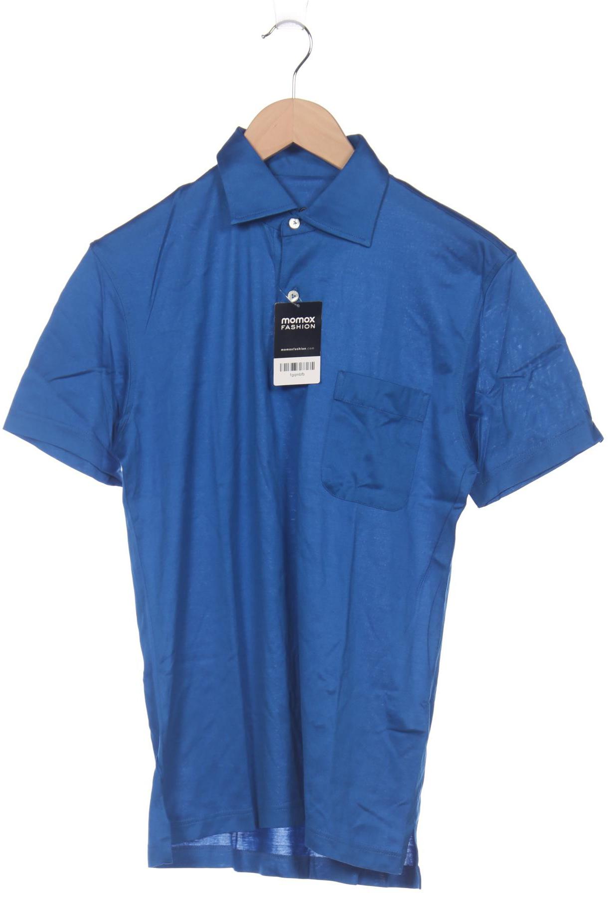 

Van Laack Herren Poloshirt, blau, Gr. 46