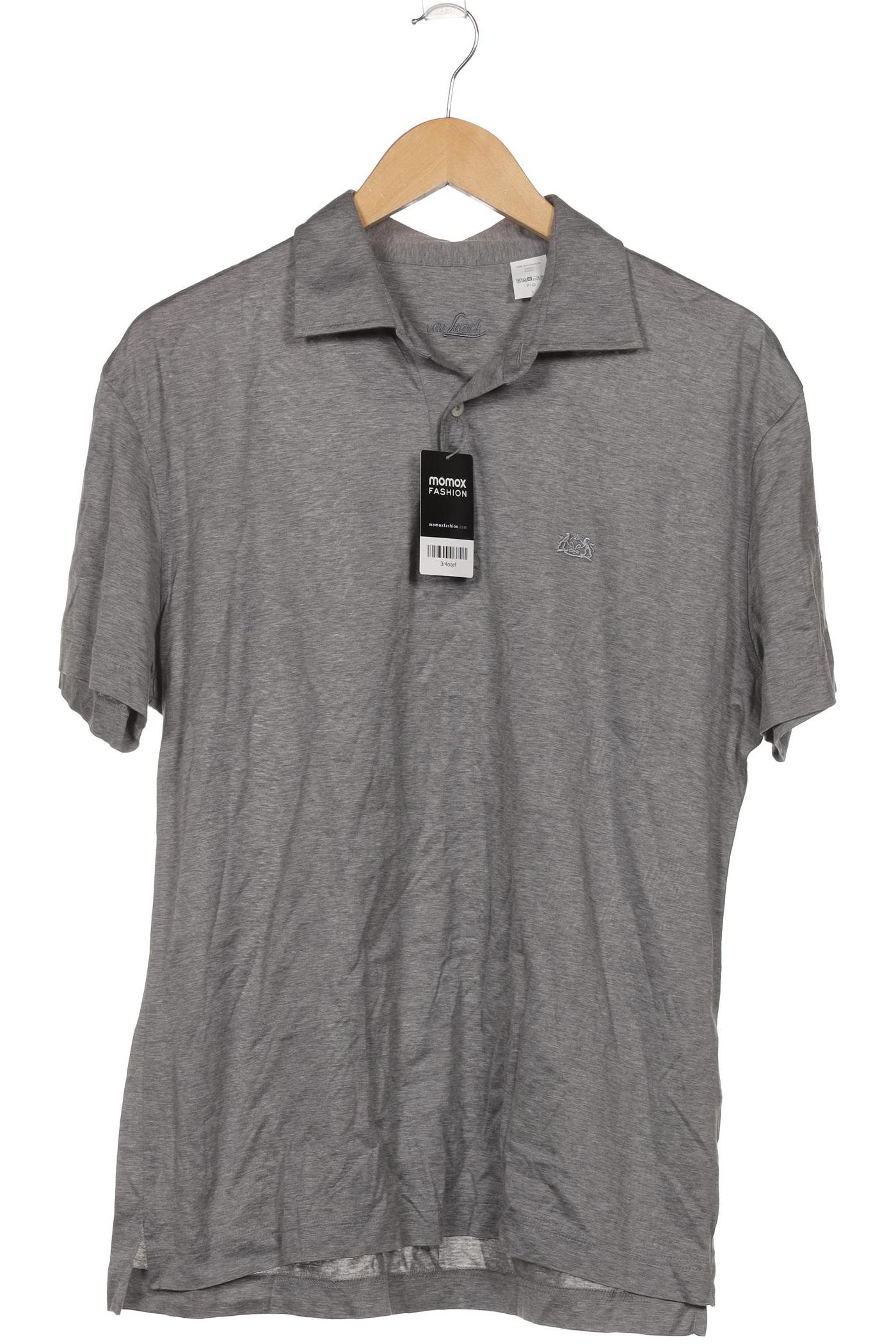 

Van Laack Herren Poloshirt, grau, Gr. 52