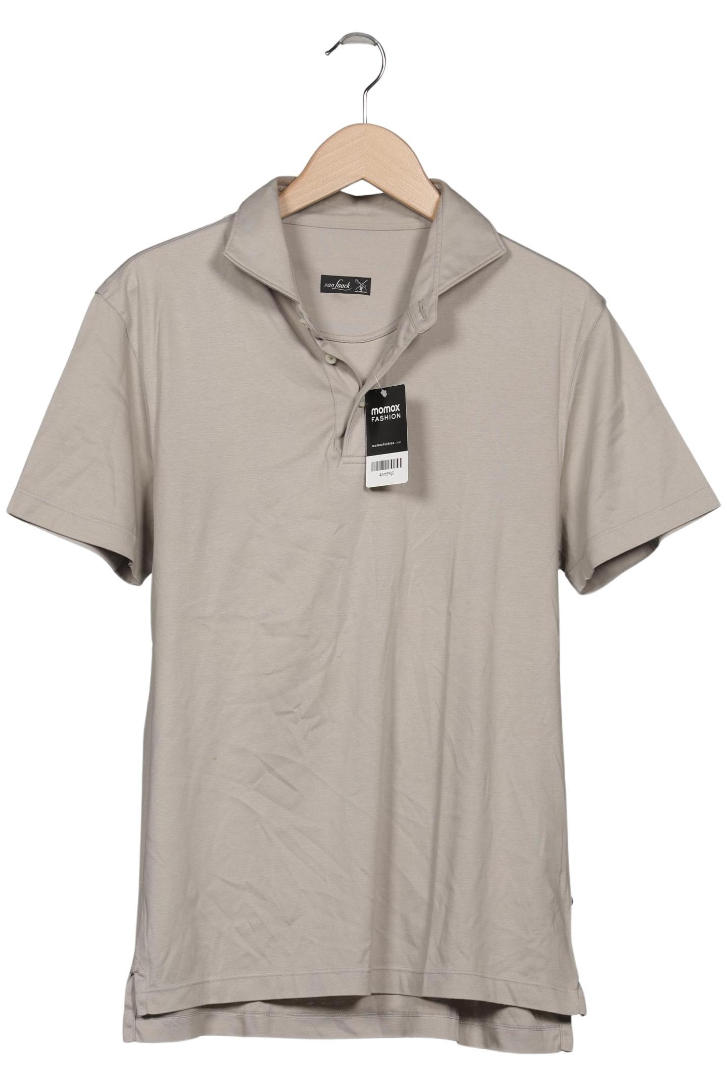 

Van Laack Herren Poloshirt, beige, Gr. 48