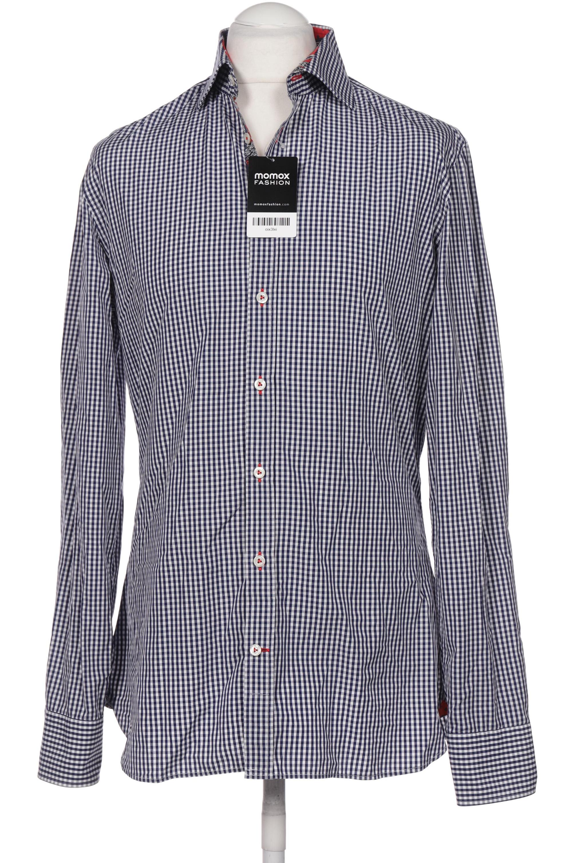 

Van Laack Herren Hemd, marineblau, Gr. 52
