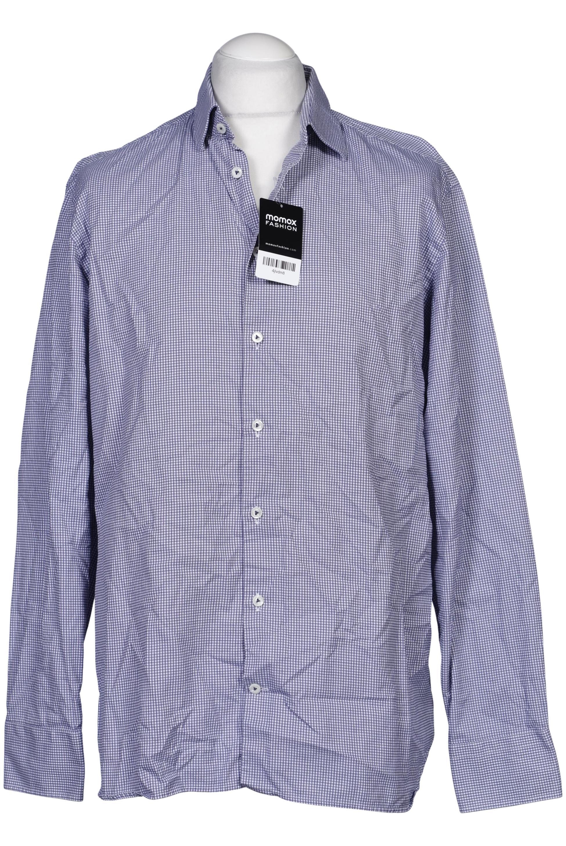 

Van Laack Herren Hemd, marineblau, Gr. 54