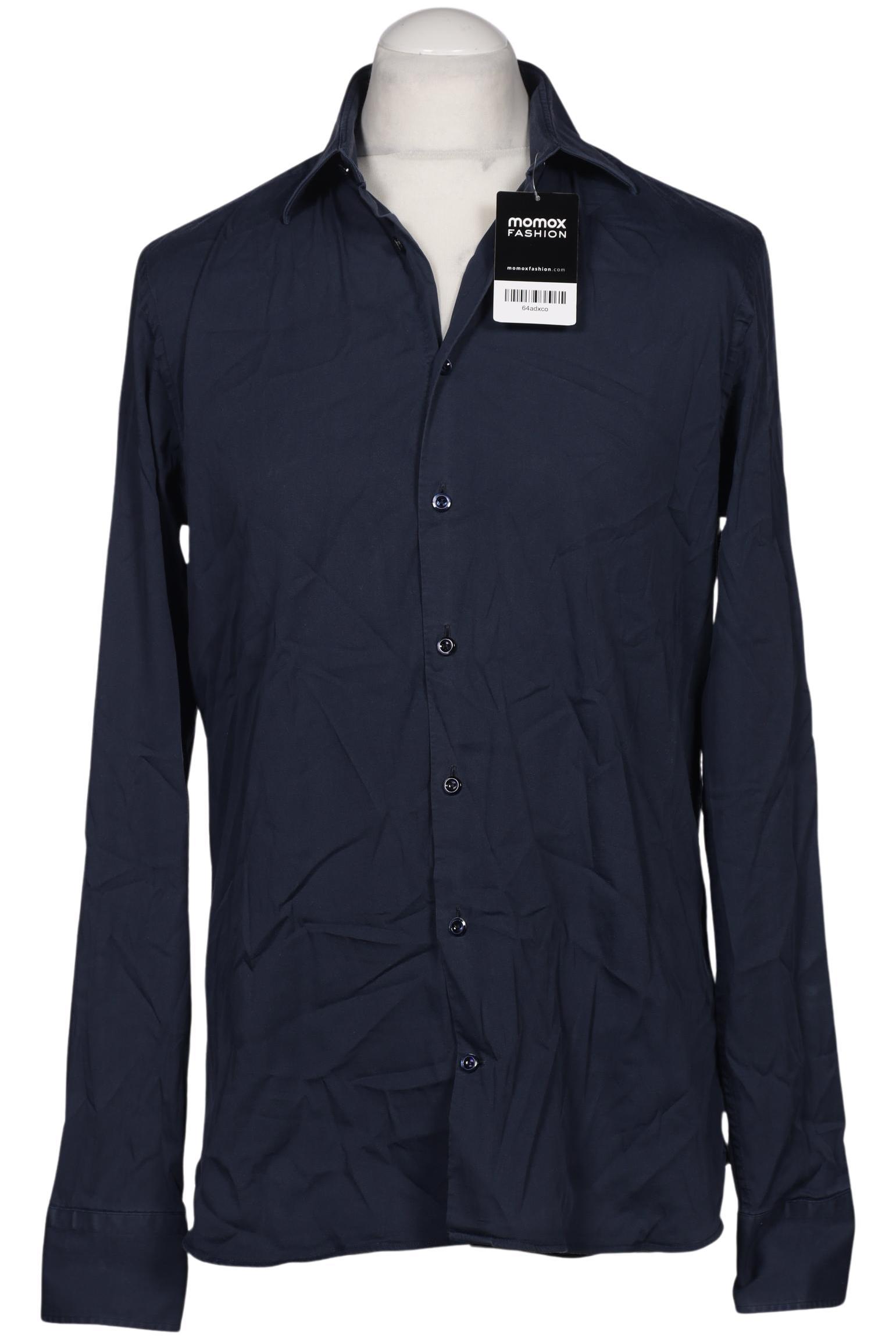 

Van Laack Herren Hemd, marineblau, Gr. 52