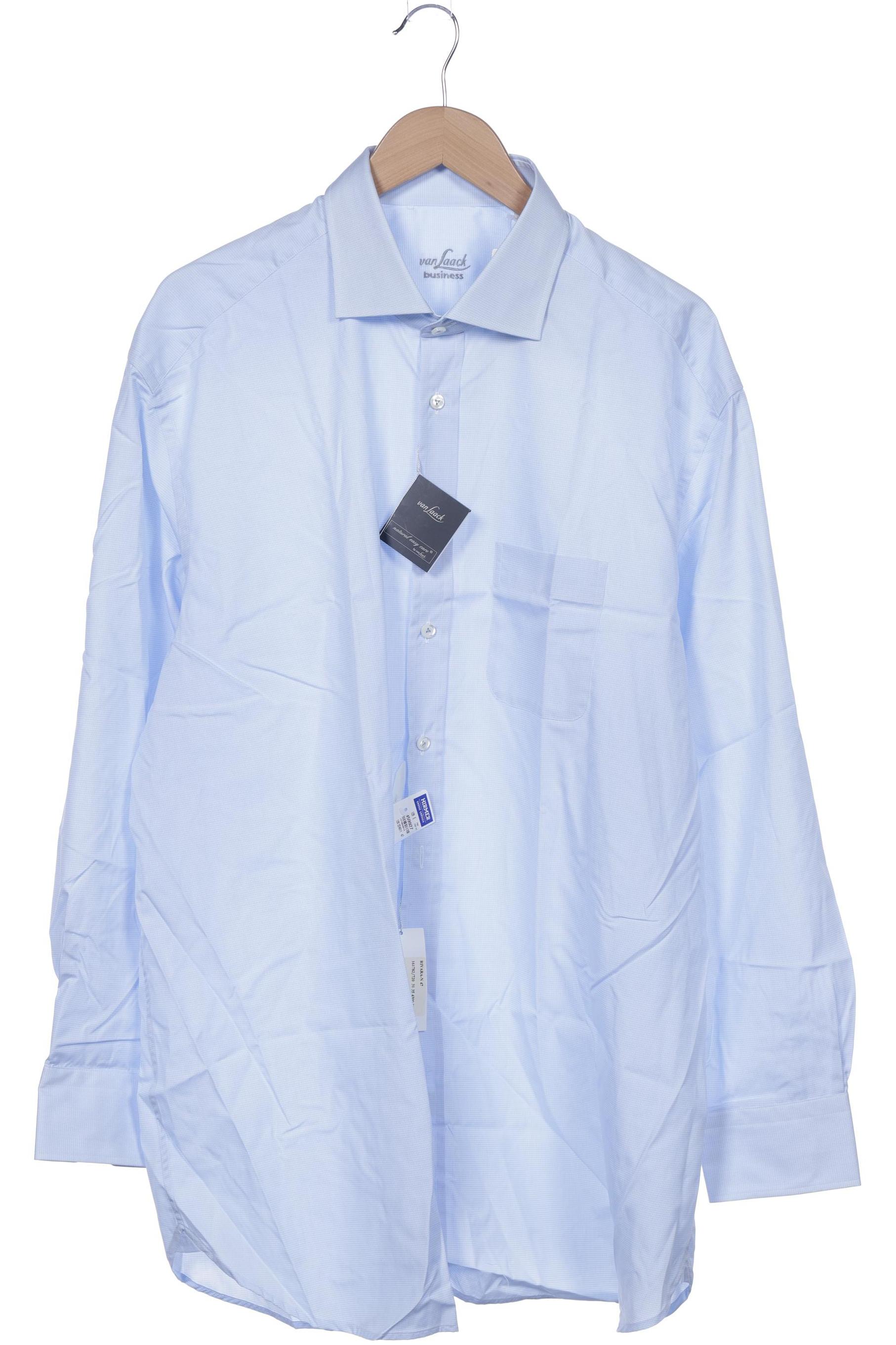 

Van Laack Herren Hemd, hellblau, Gr. 58