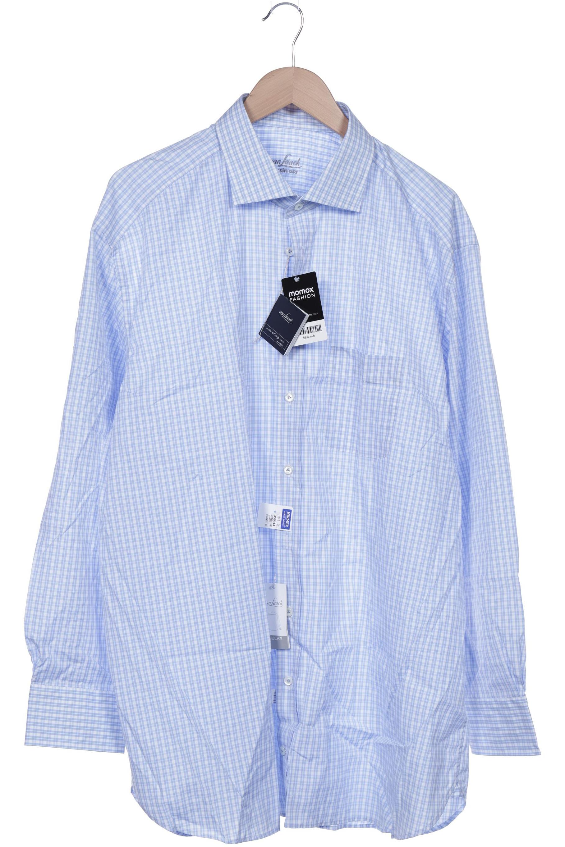 

Van Laack Herren Hemd, hellblau, Gr. 58