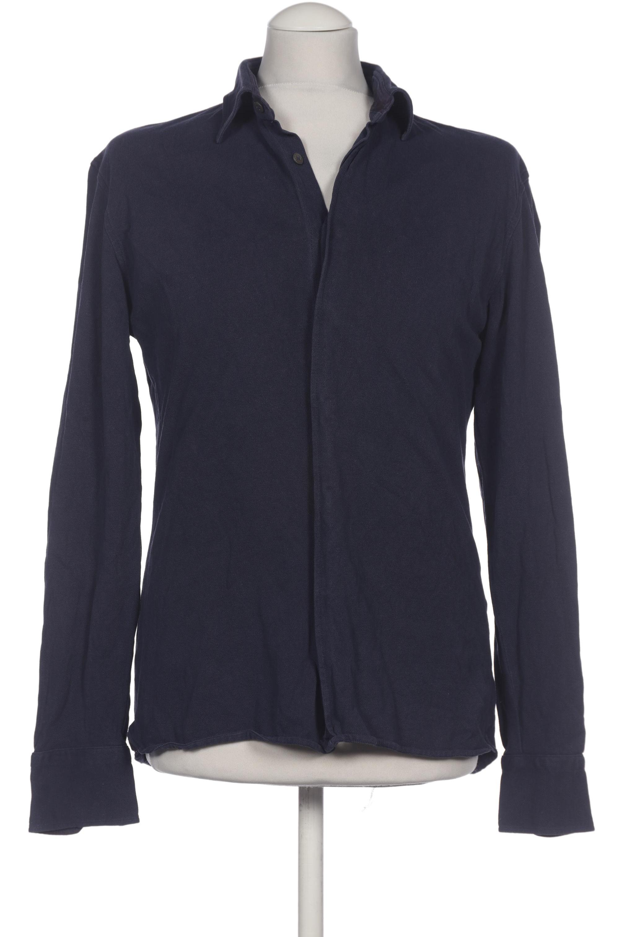 

Van Laack Herren Hemd, marineblau, Gr. 48