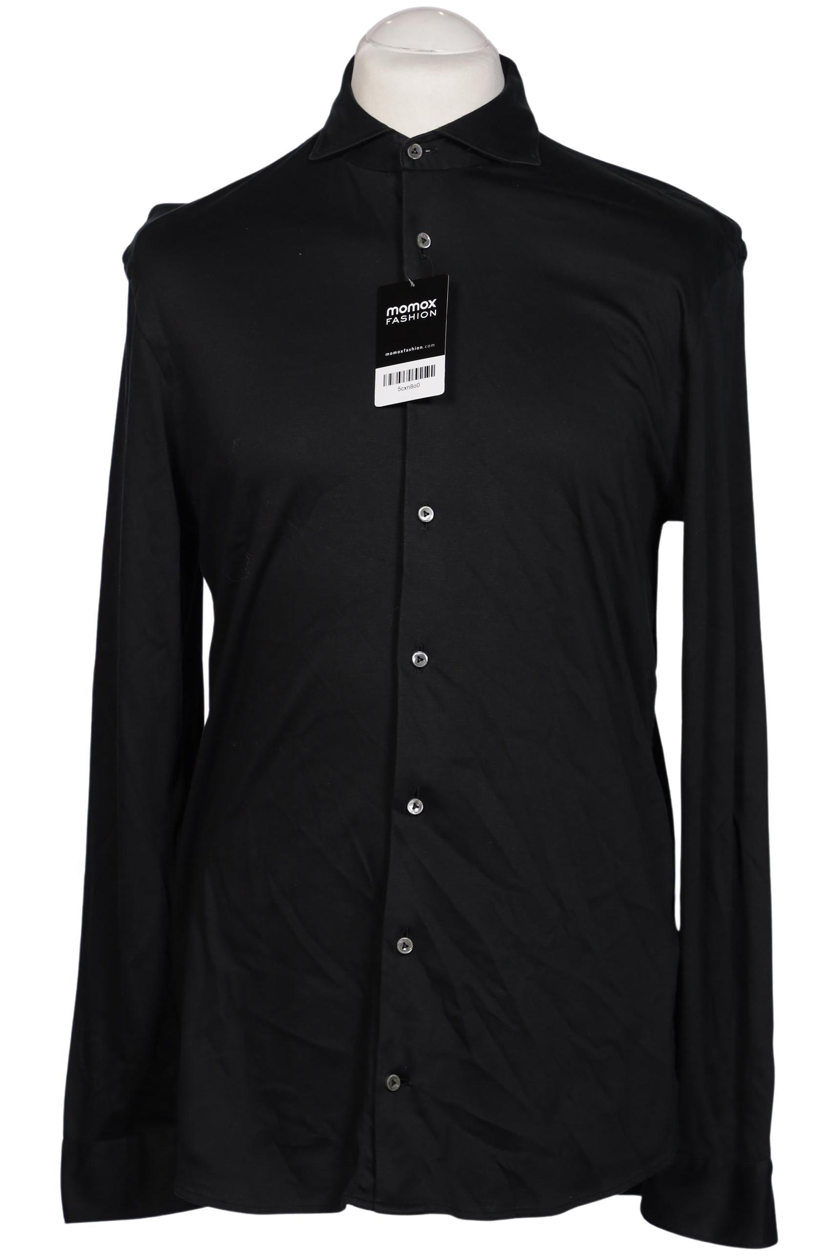 

Van Laack Herren Hemd, schwarz, Gr. 52