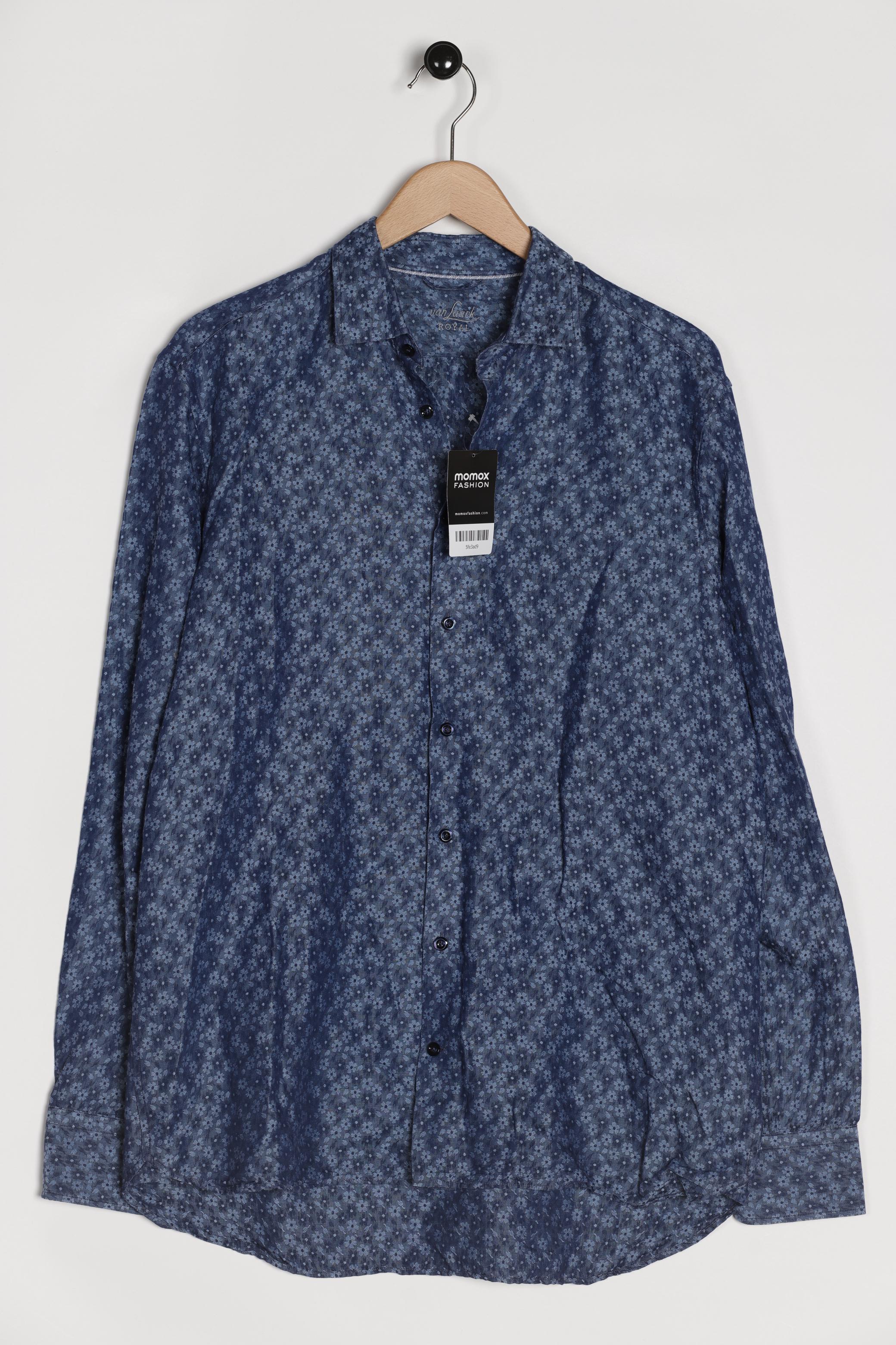 

Van Laack Herren Hemd, blau, Gr. 52