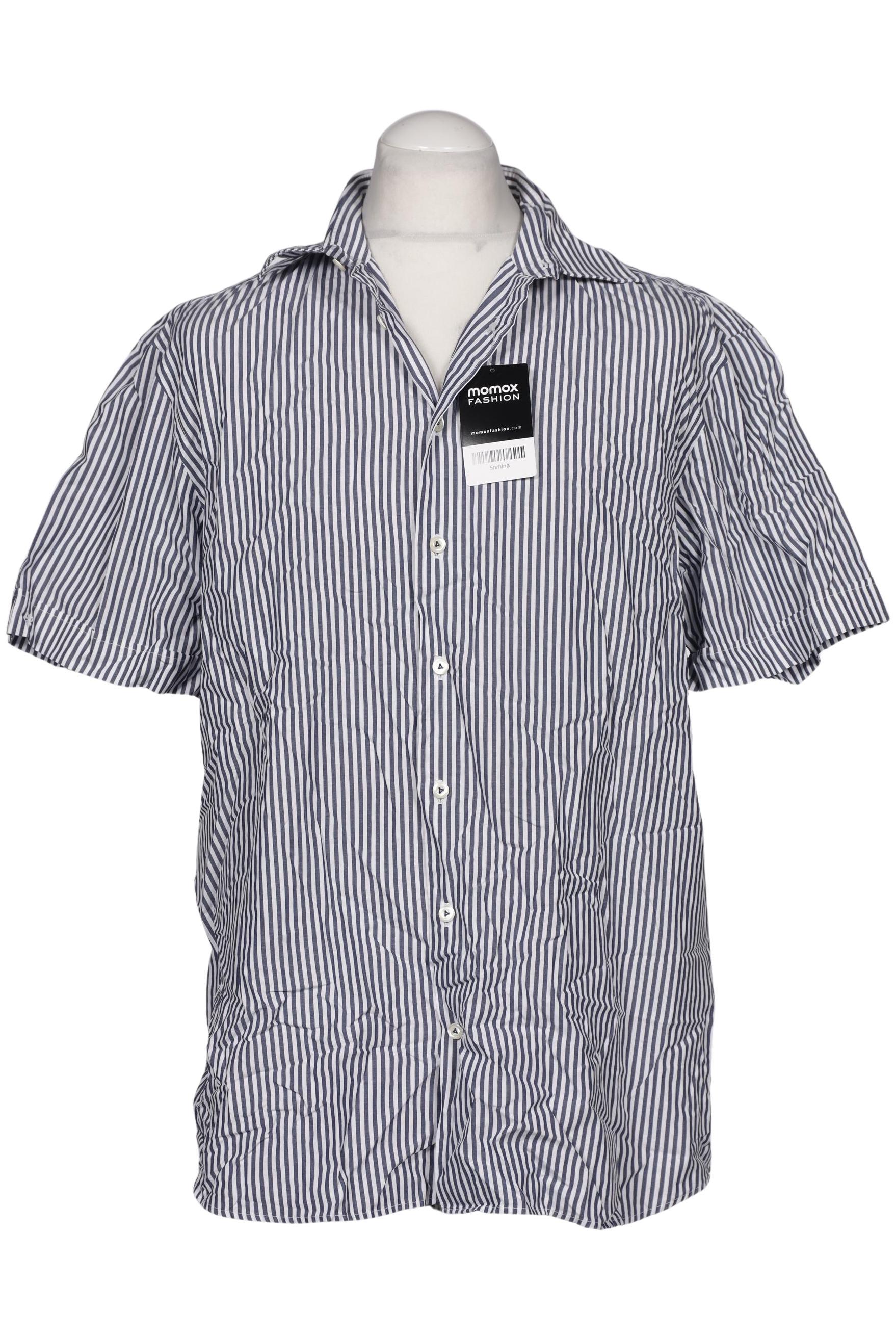 

Van Laack Herren Hemd, marineblau, Gr. 54