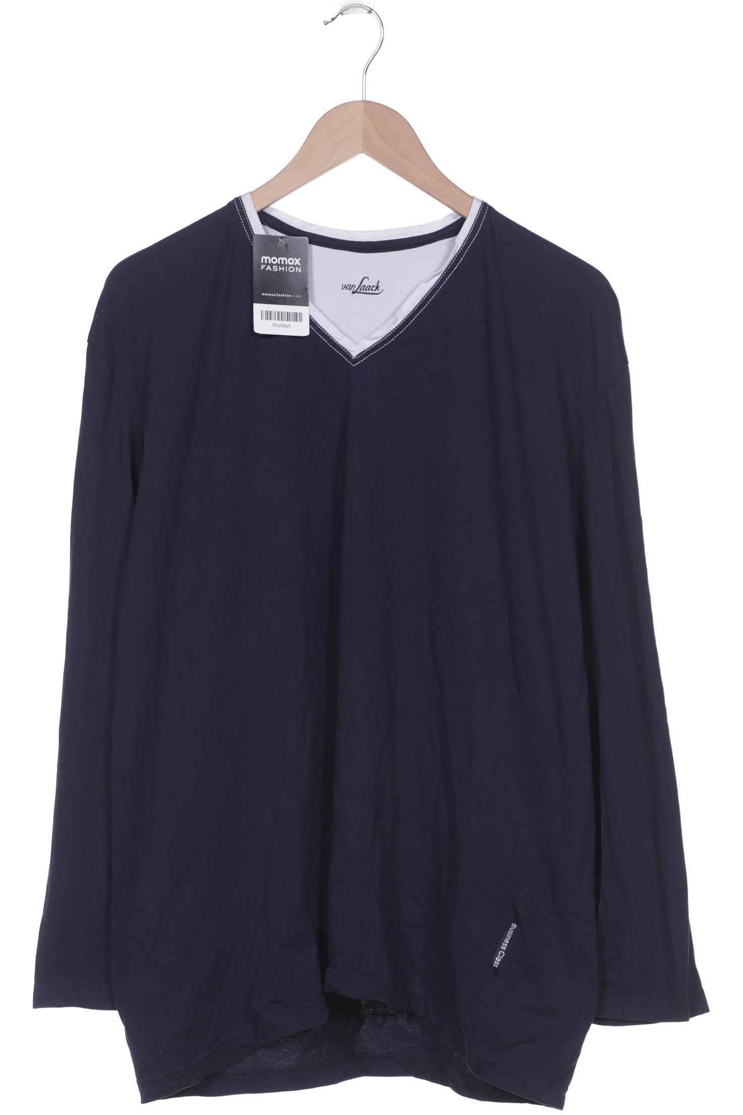 

Van Laack Herren Langarmshirt, marineblau