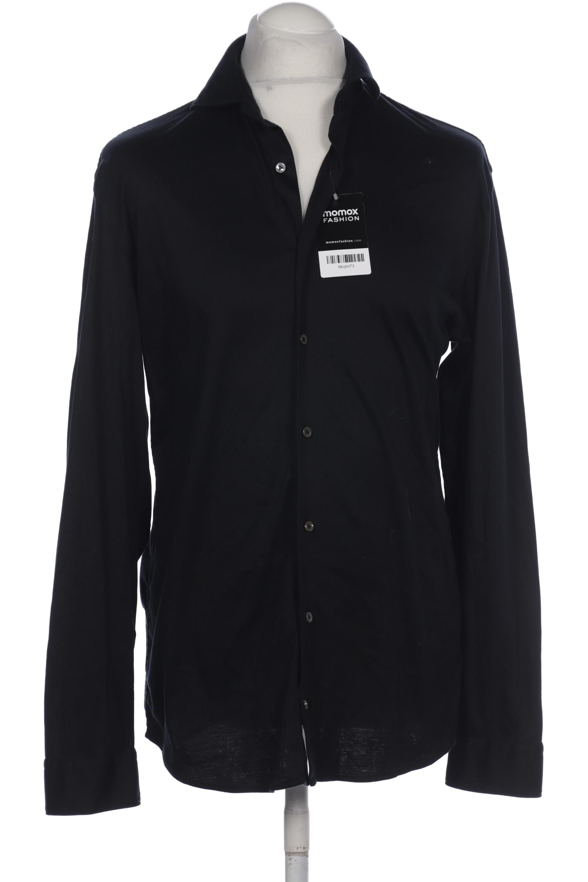 

Van Laack Herren Hemd, schwarz, Gr. 52