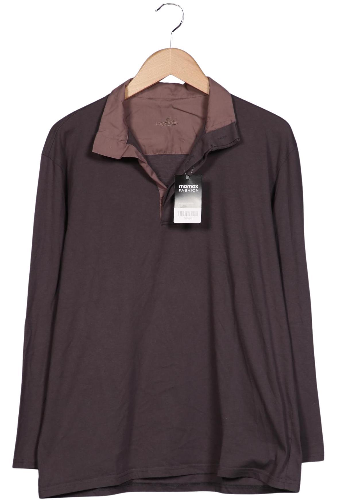 Thumbnail - Van Laack Herren Langarmshirt, braun, Gr. 52
