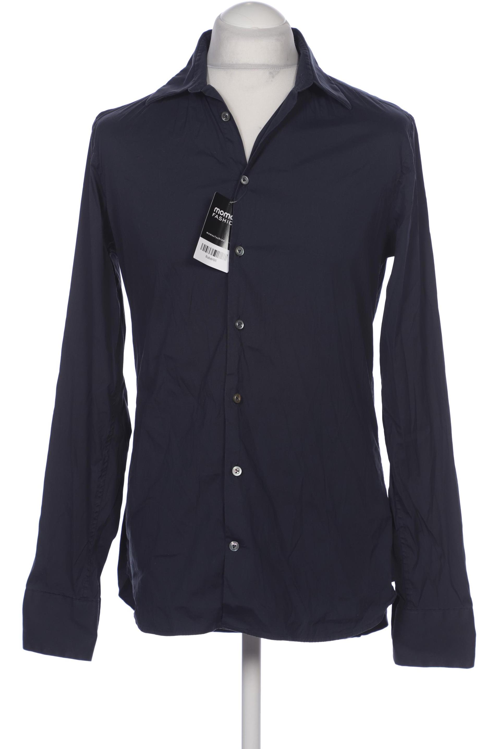 

Van Laack Herren Hemd, marineblau, Gr. 50