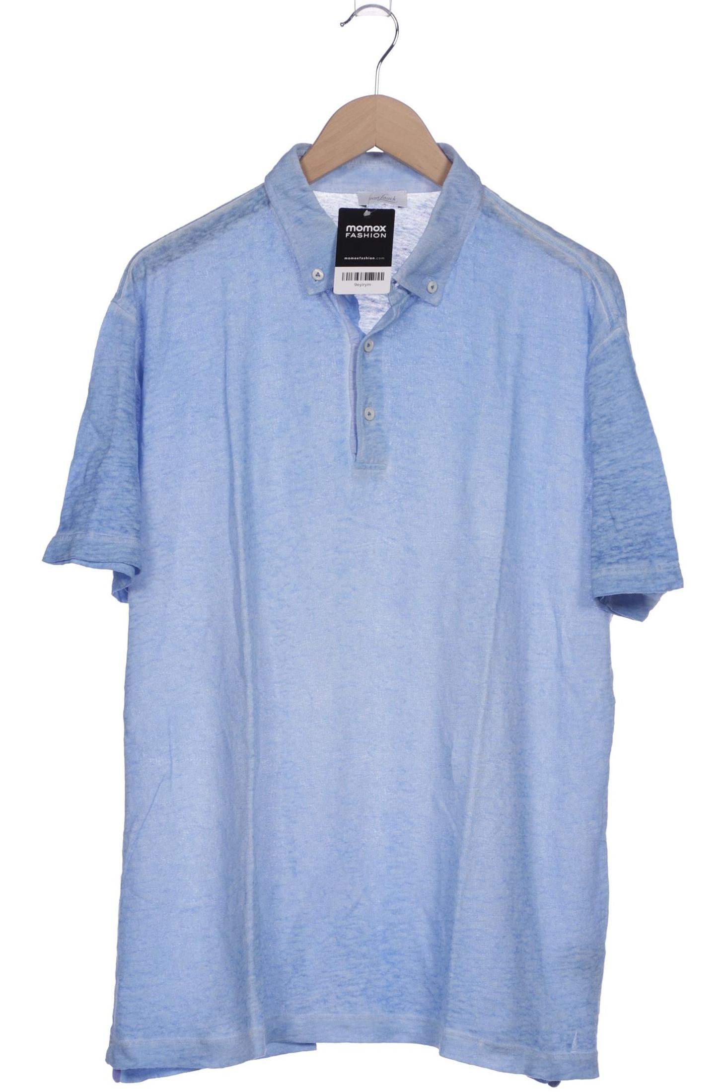 

Van Laack Herren Poloshirt, blau, Gr. 52