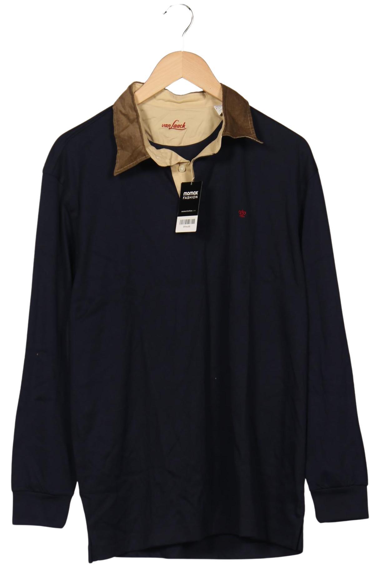 Thumbnail - Van Laack Herren Poloshirt, marineblau, Gr. 54