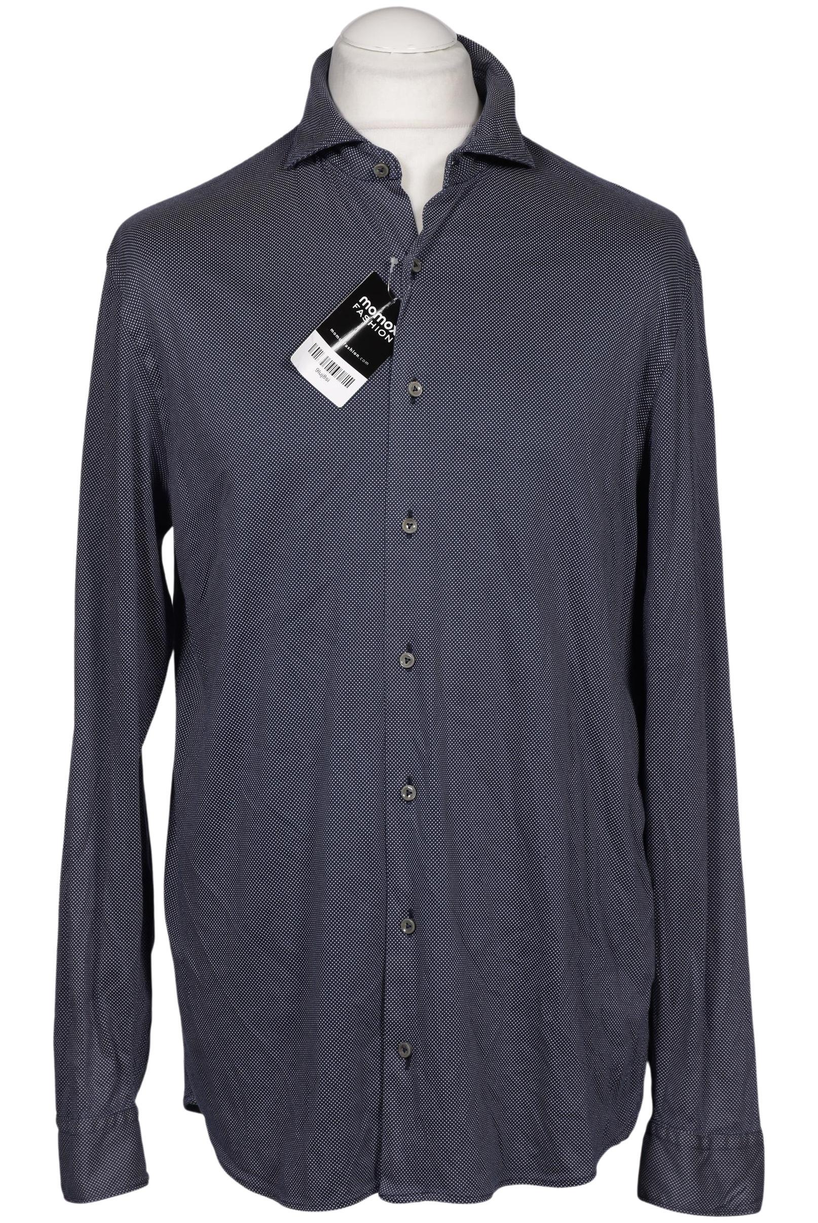 

Van Laack Herren Hemd, marineblau, Gr. 54