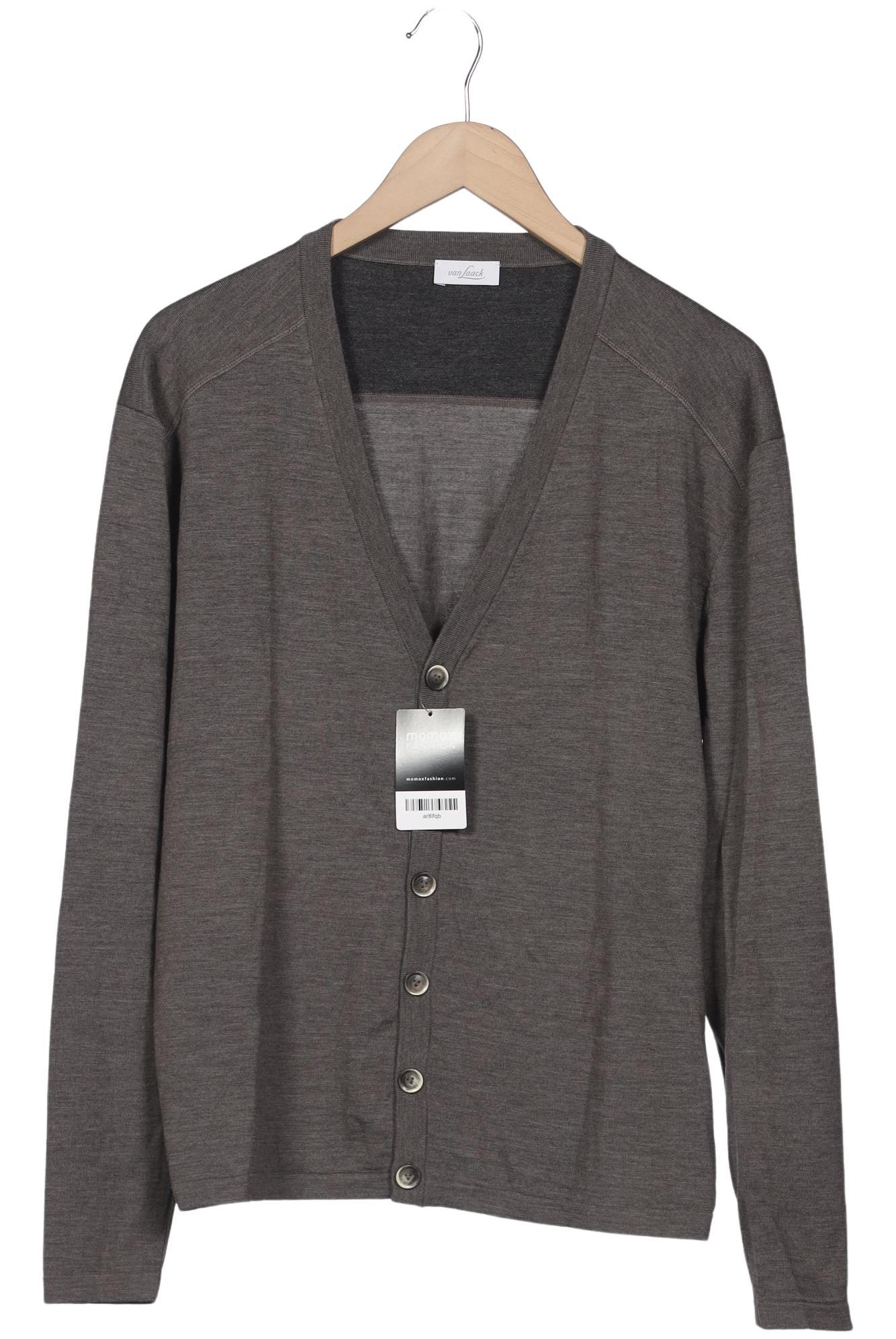 

Van Laack Herren Strickjacke, grau, Gr. 52