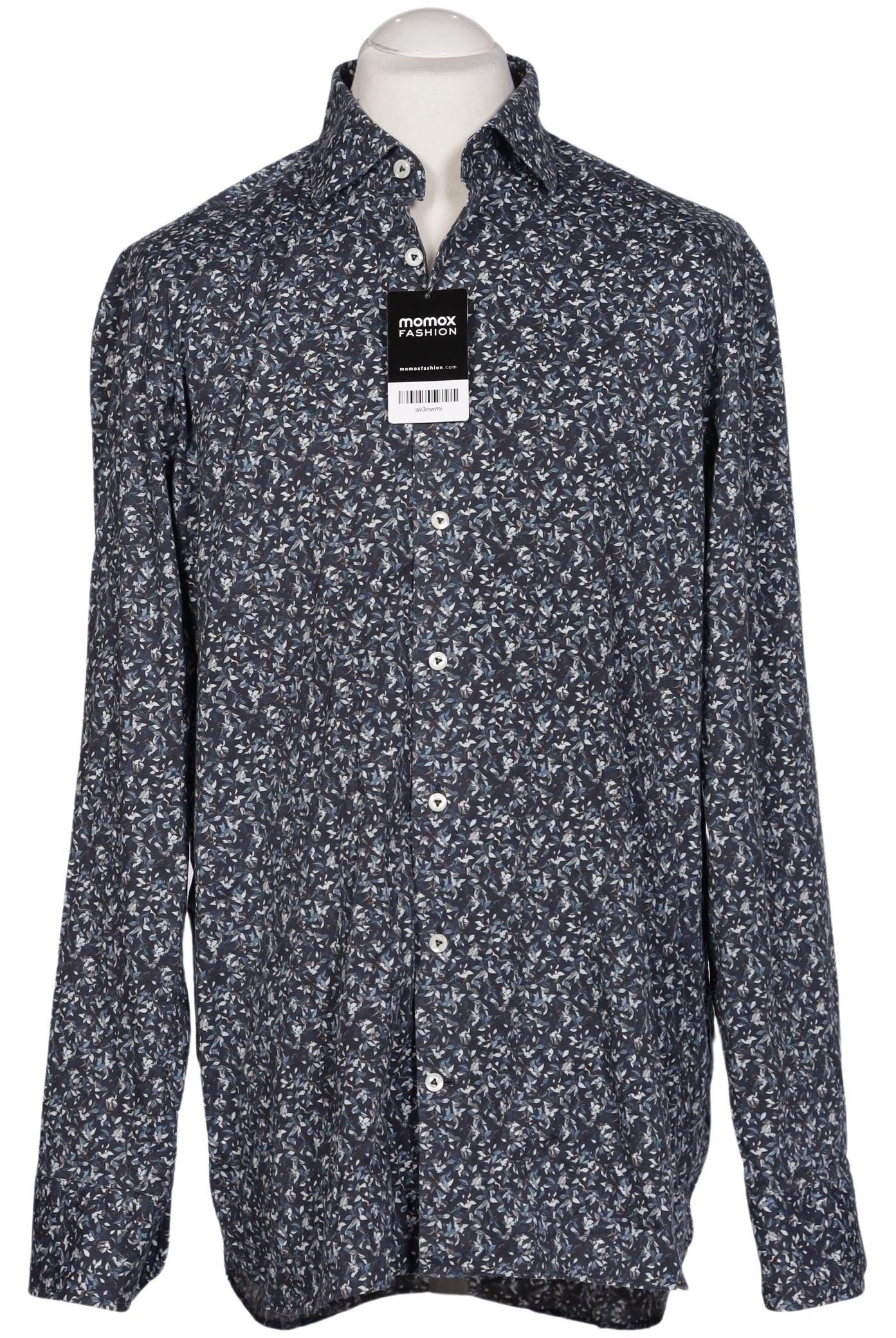 

Van Laack Herren Hemd, marineblau, Gr. 54