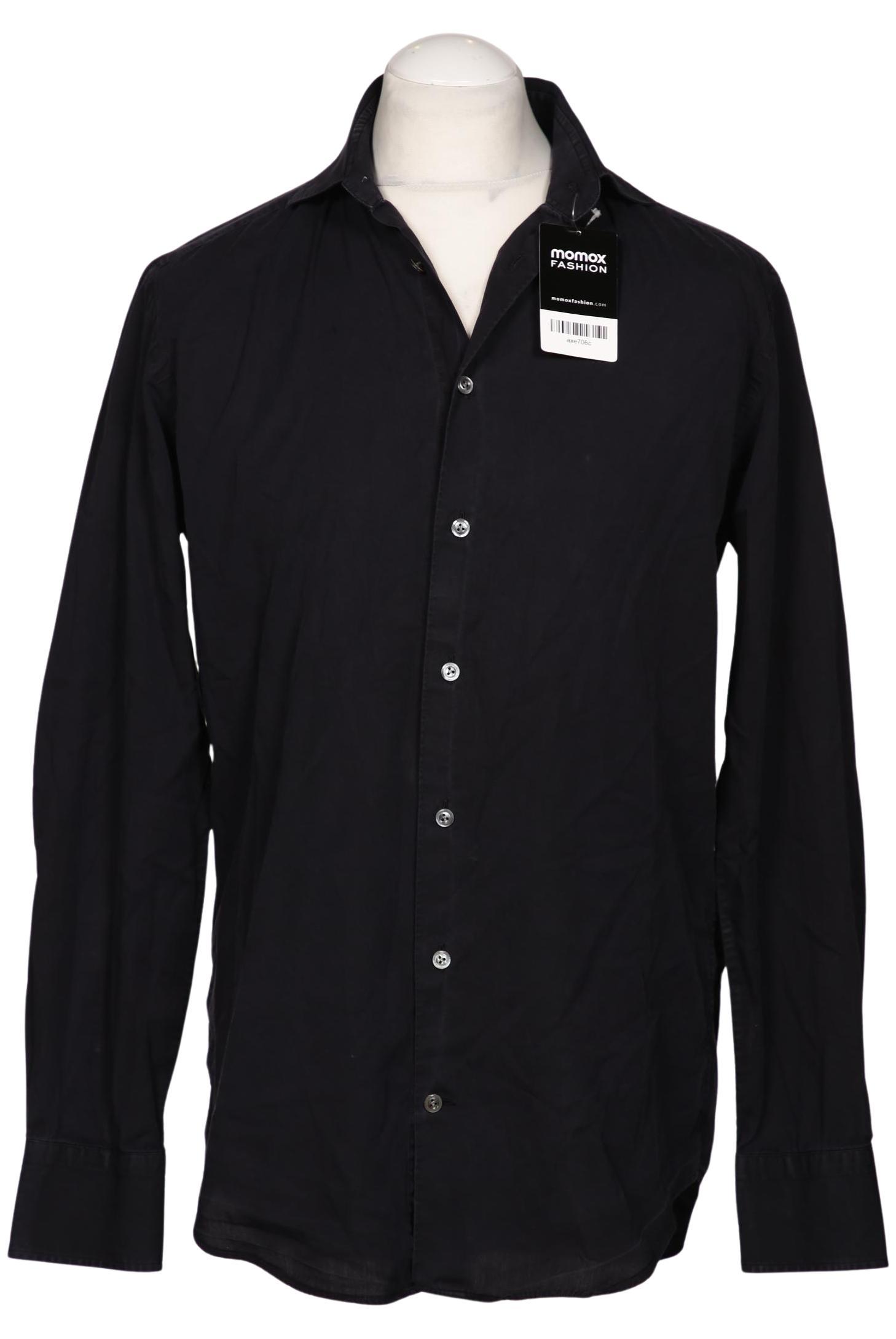 

Van Laack Herren Hemd, marineblau, Gr. 50