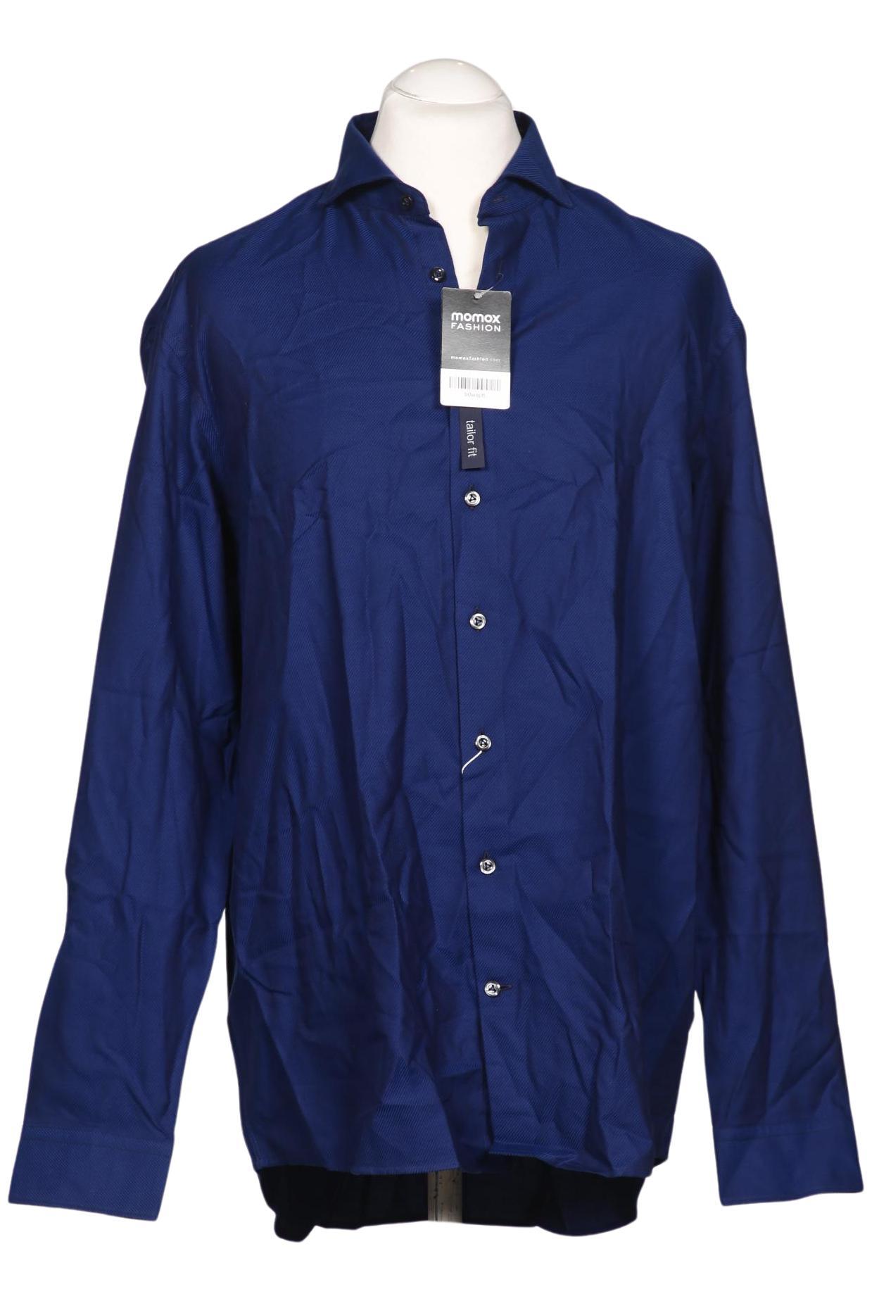 

Van Laack Herren Hemd, marineblau, Gr. 54