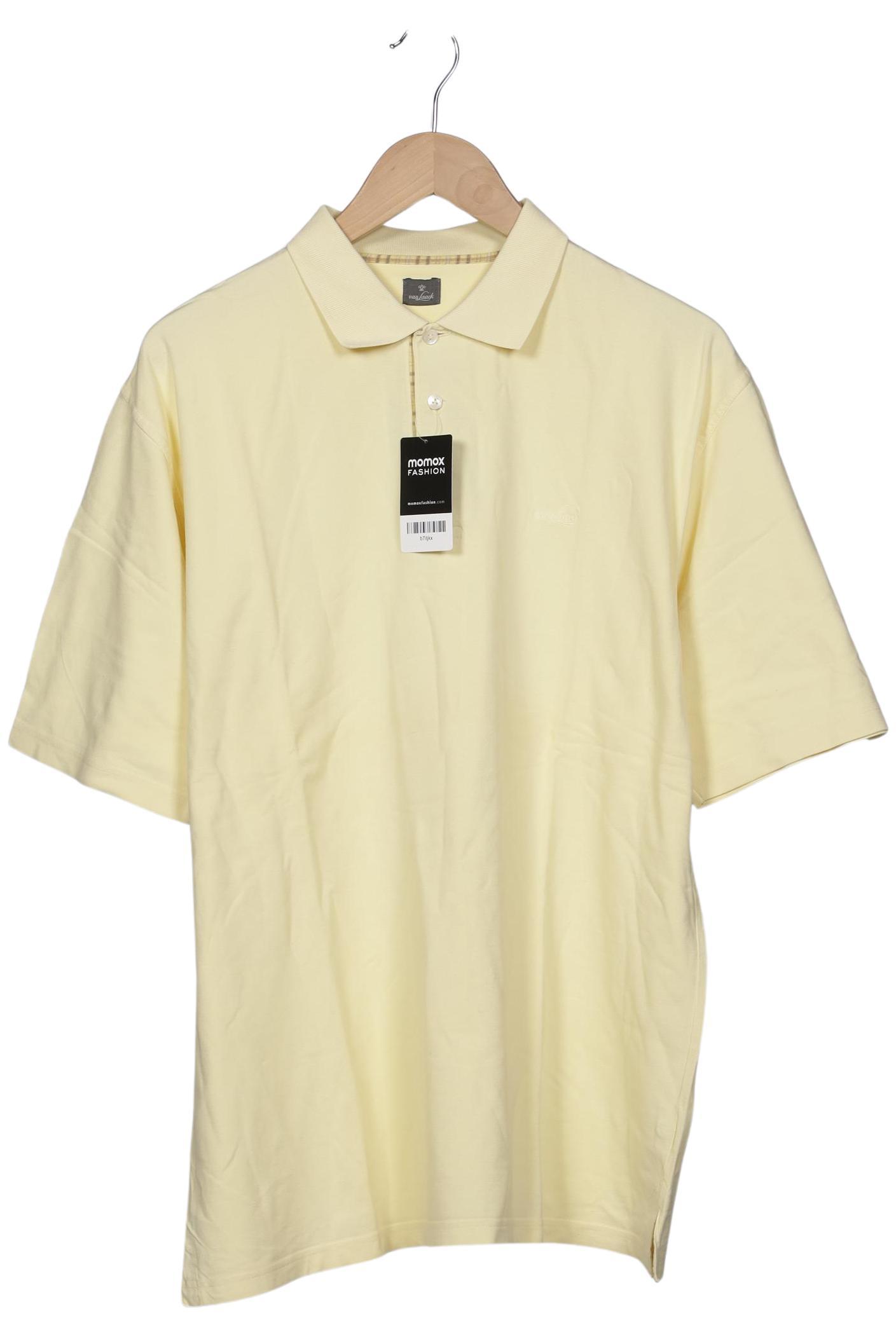 

Van Laack Herren Poloshirt, gelb, Gr. 54
