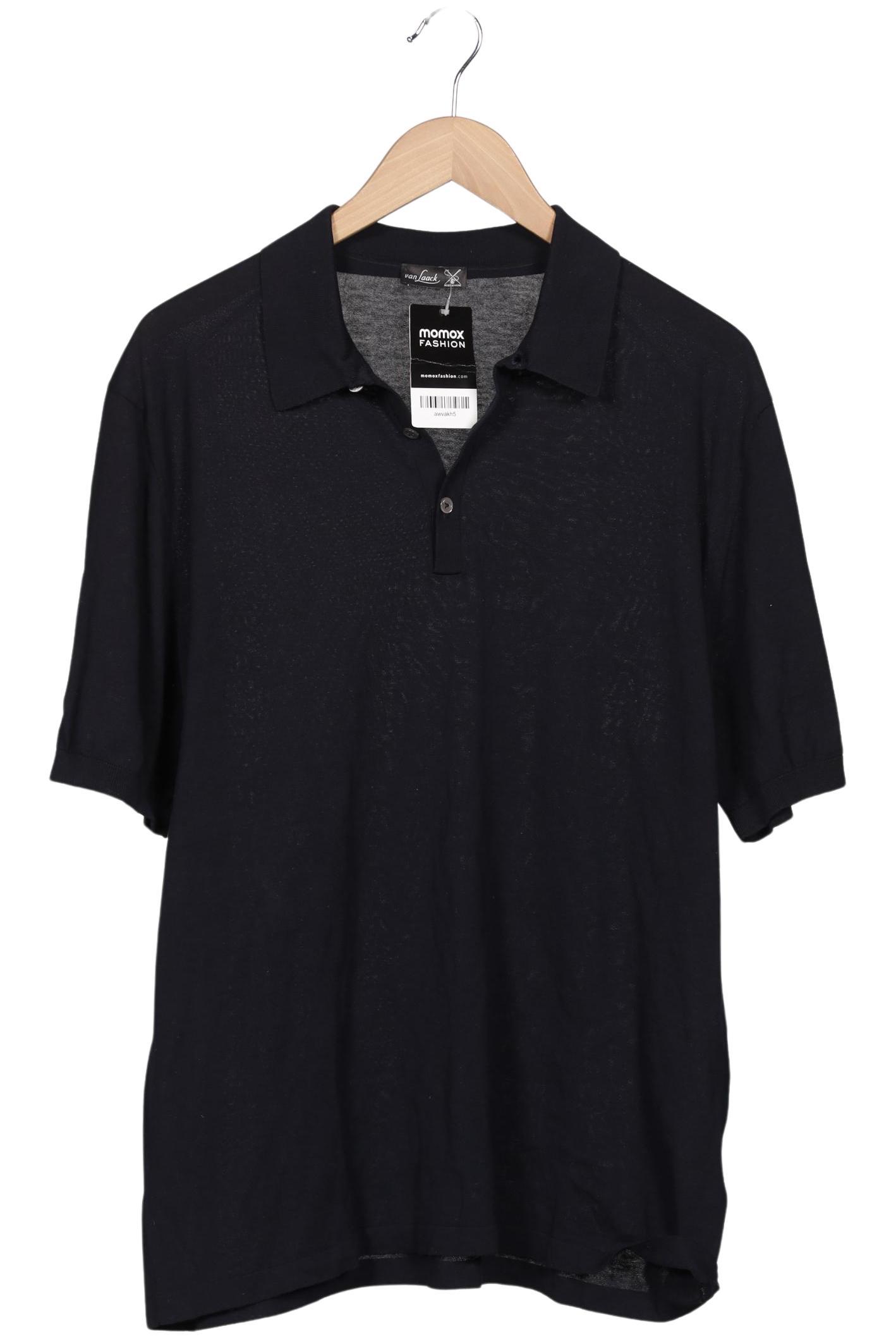 

Van Laack Herren Poloshirt, marineblau, Gr. 56