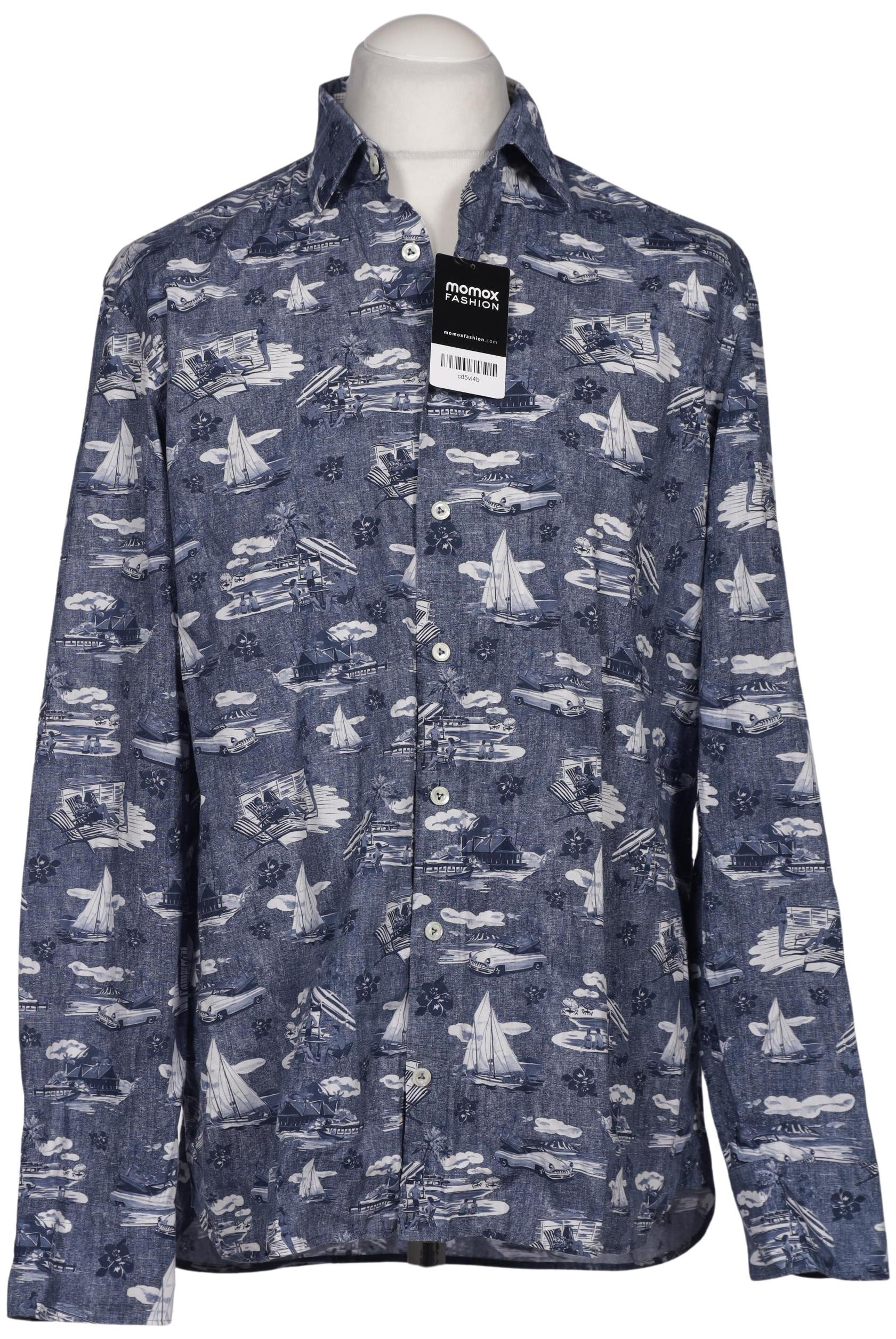 

Van Laack Herren Hemd, blau, Gr. 52