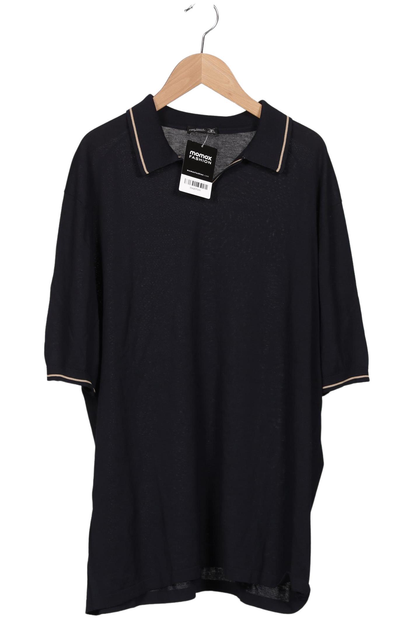 

Van Laack Herren Poloshirt, marineblau, Gr. 56