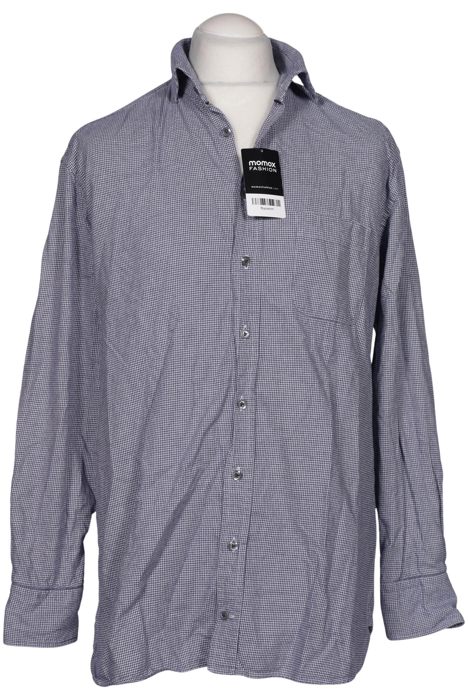 

Van Laack Herren Hemd, marineblau, Gr. 54