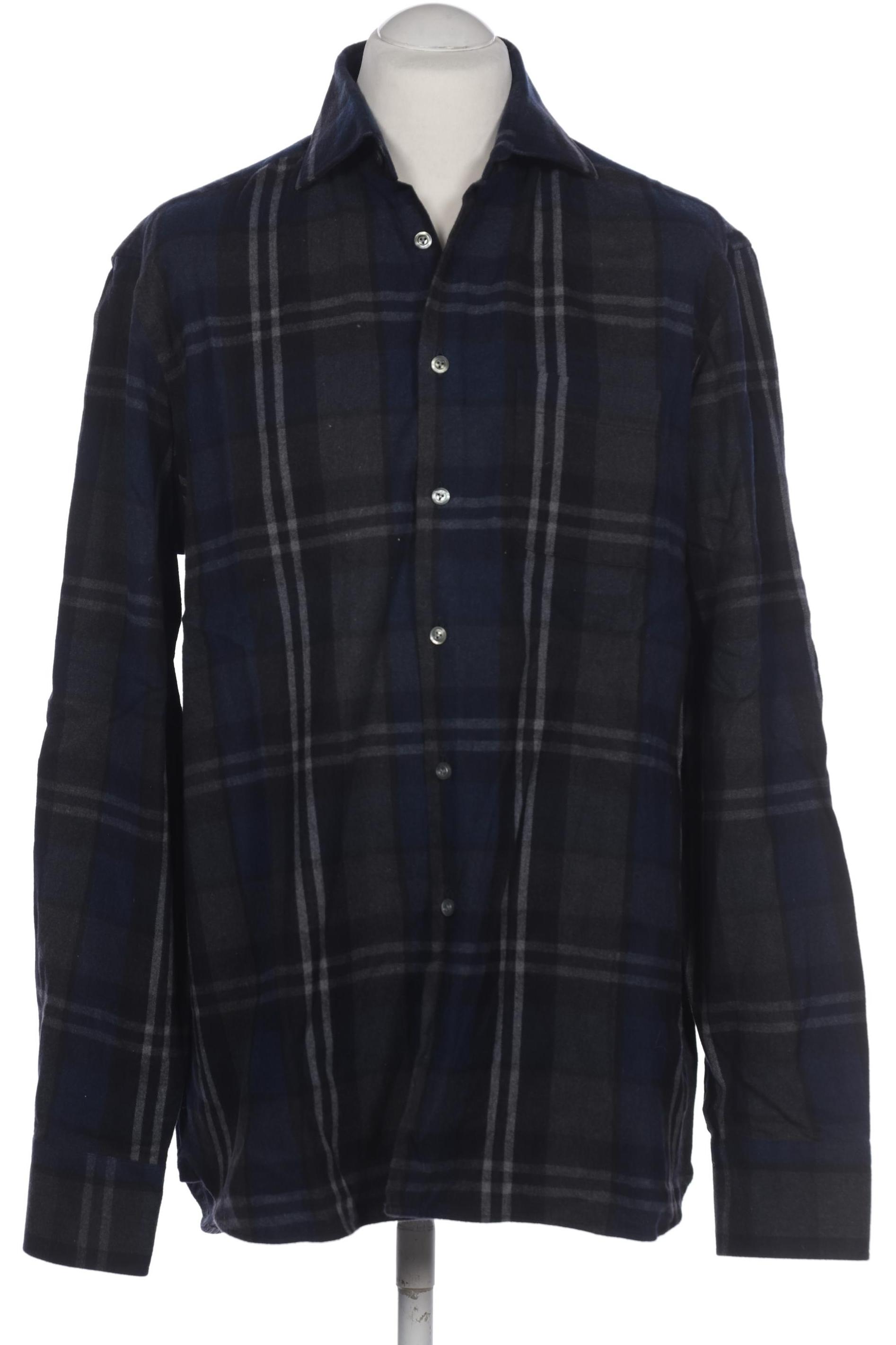 

Van Laack Herren Hemd, marineblau, Gr. 52