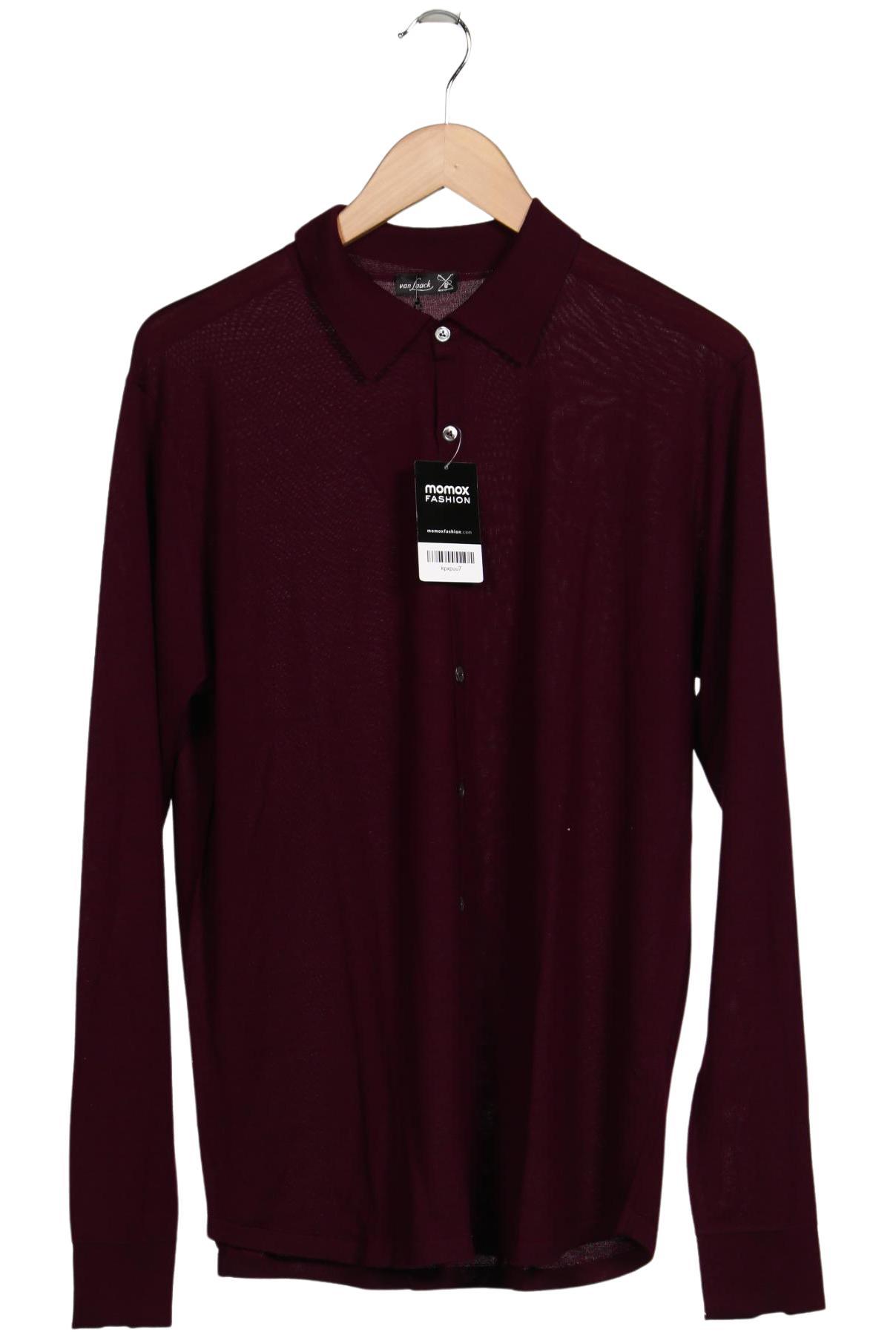 

Van Laack Herren Strickjacke, bordeaux, Gr. 52