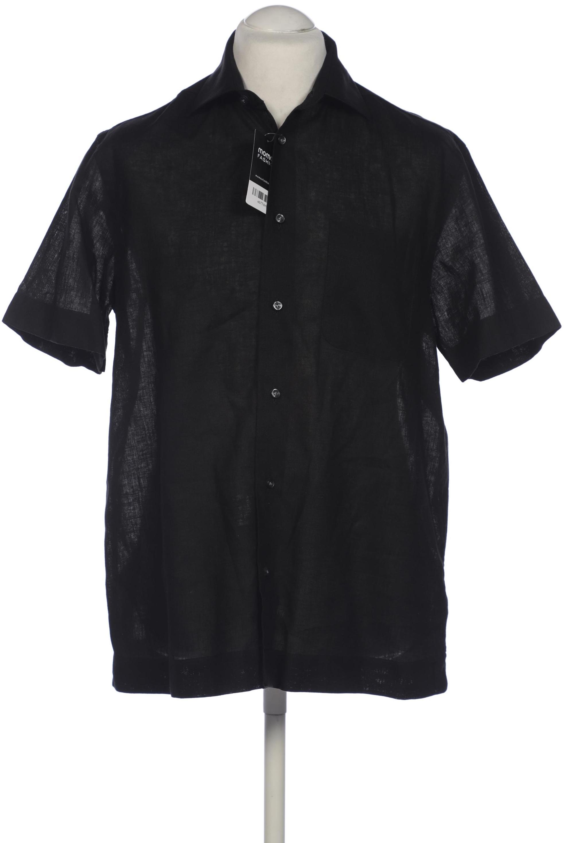 

Van Laack Herren Hemd, schwarz, Gr. 52