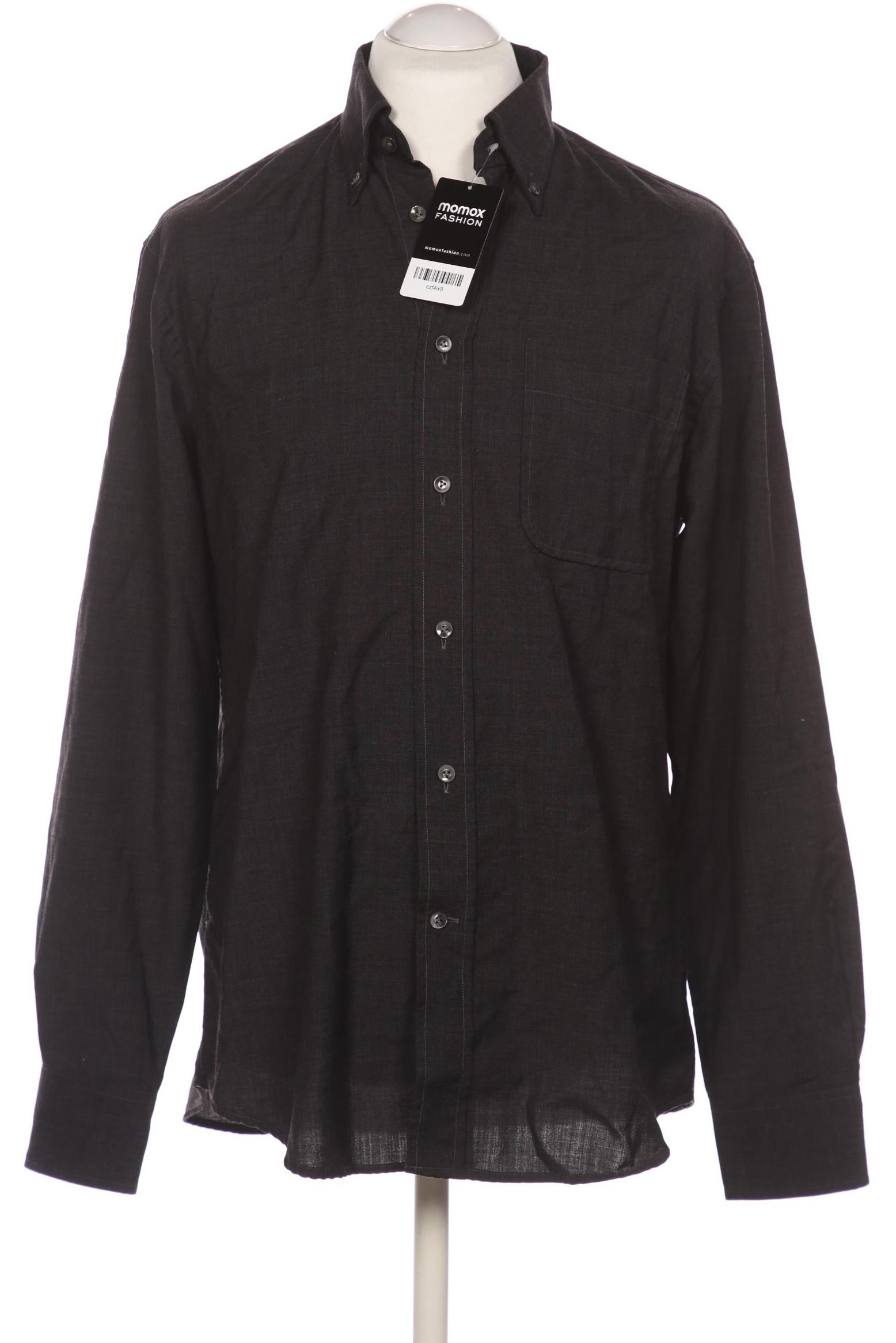 

Van Laack Herren Hemd, schwarz, Gr. 52