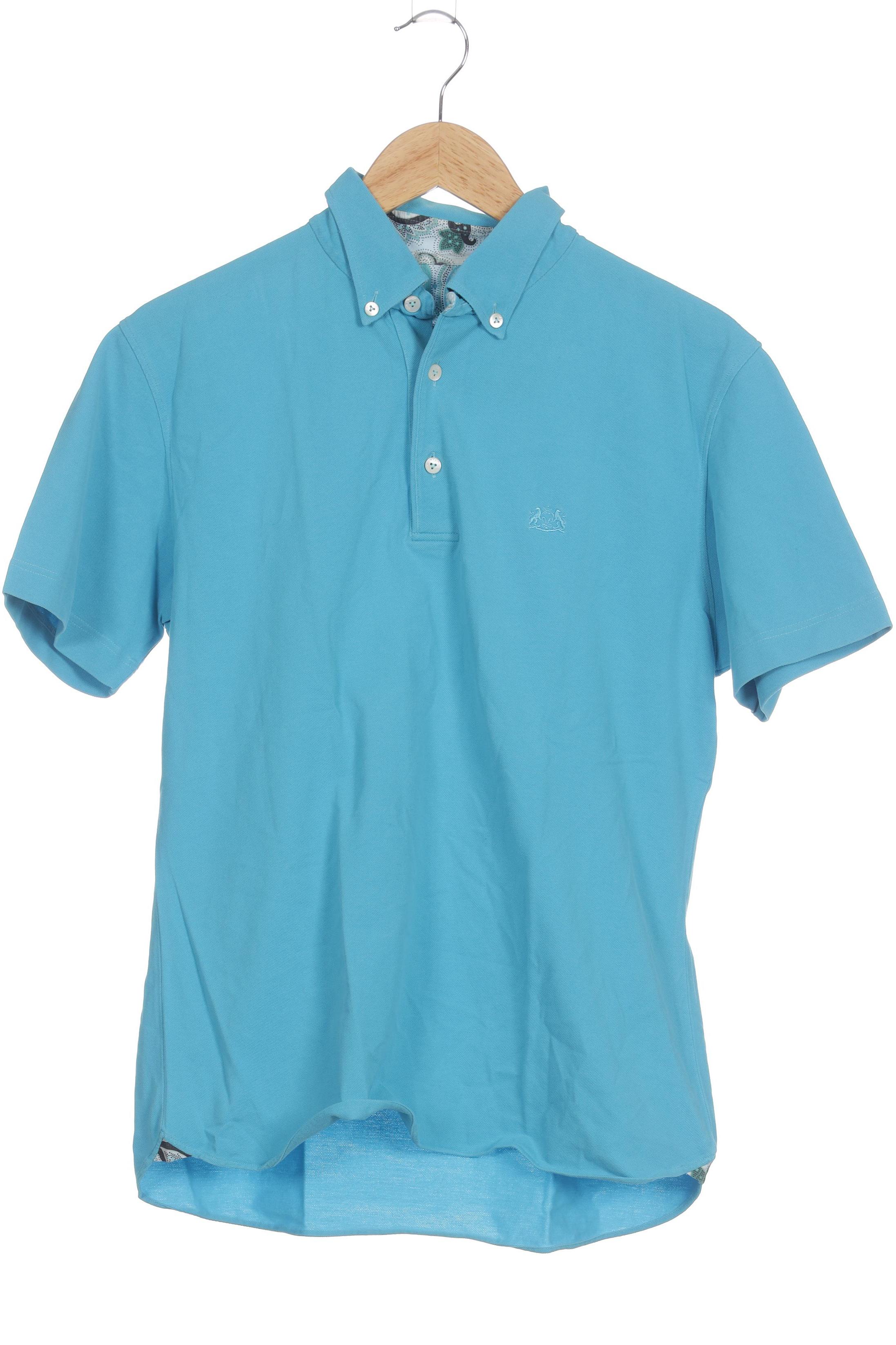 

Van Laack Herren Poloshirt, blau, Gr. 48
