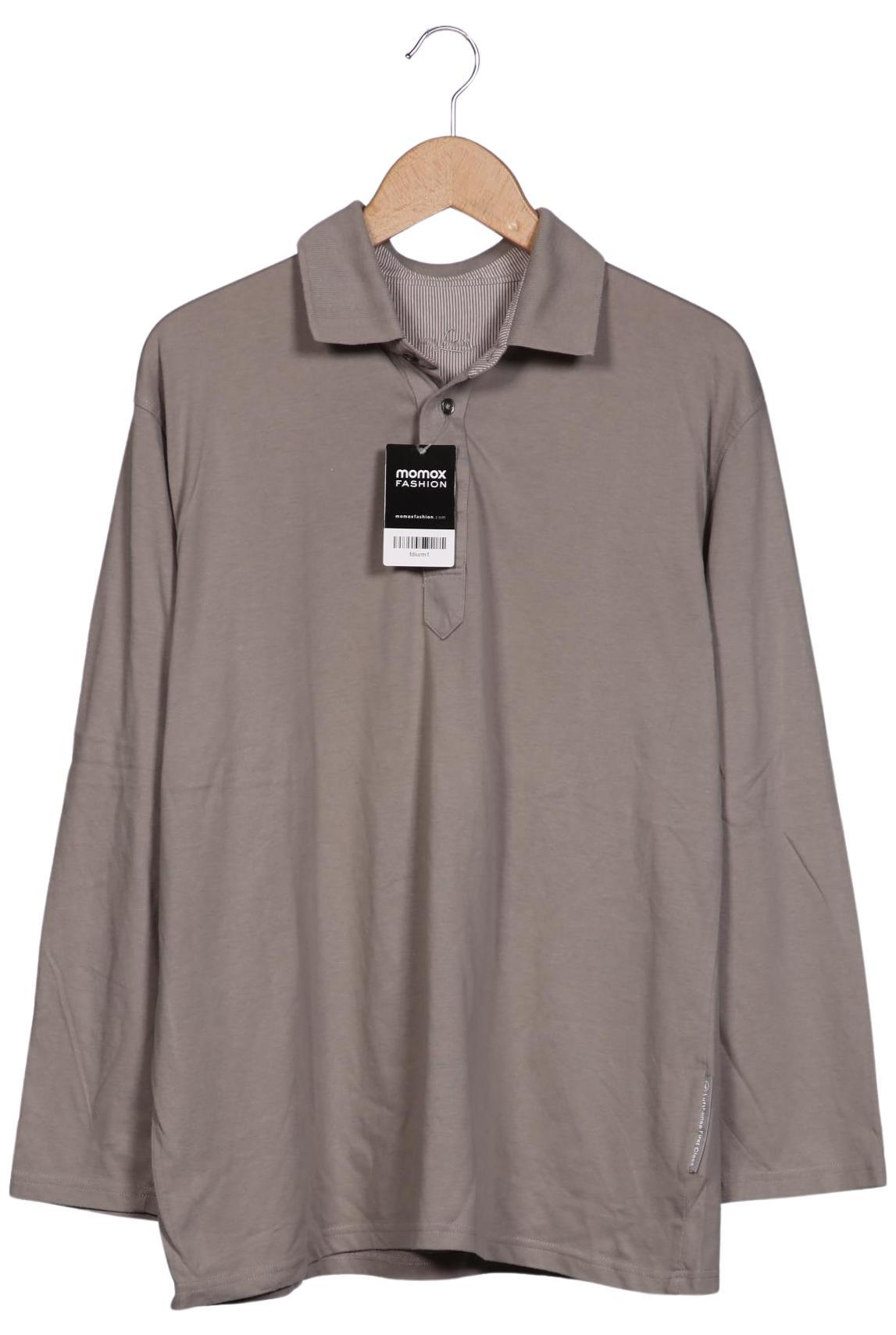 

Van Laack Herren Poloshirt, grau, Gr. 52