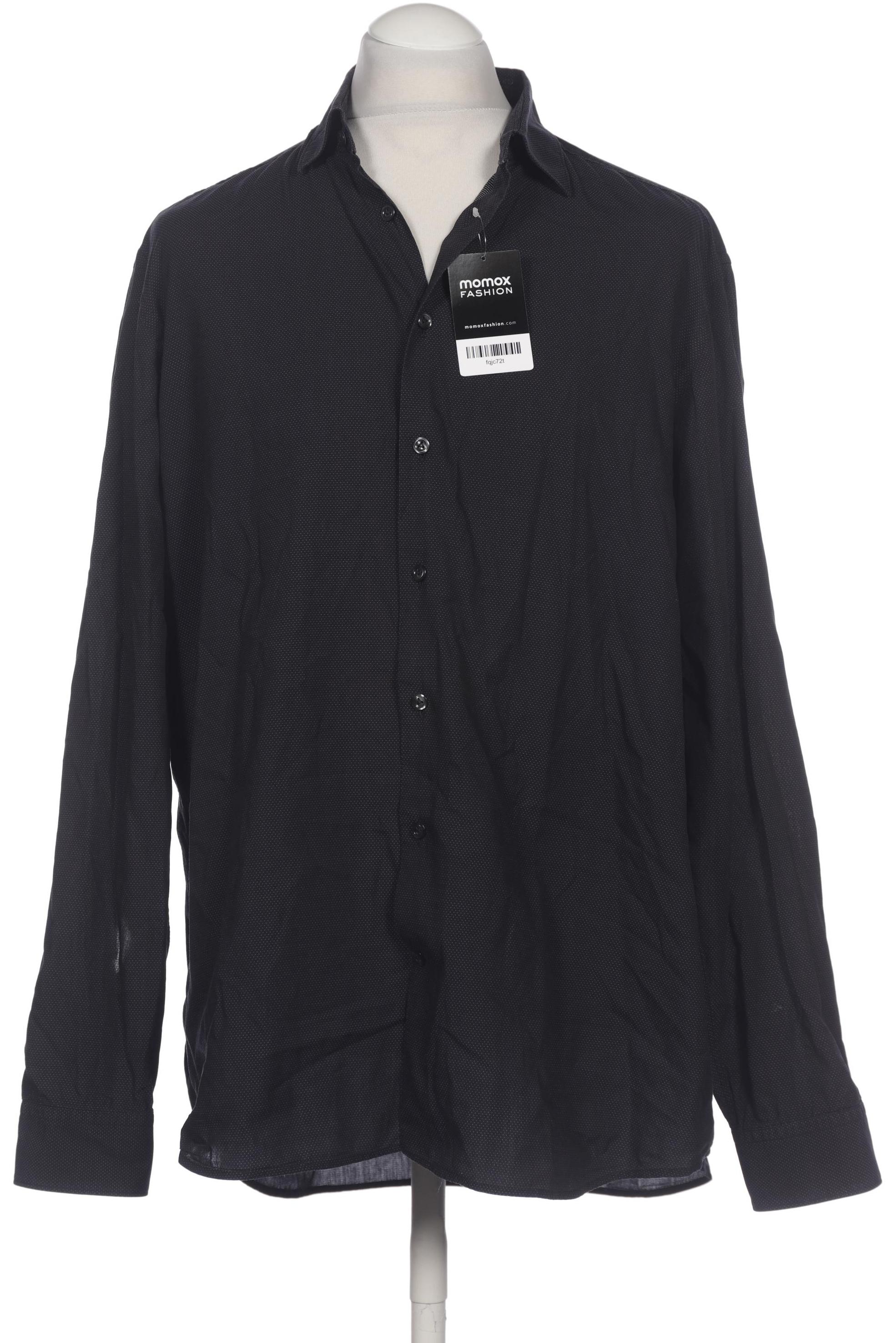 

Van Laack Herren Hemd, marineblau, Gr. 54