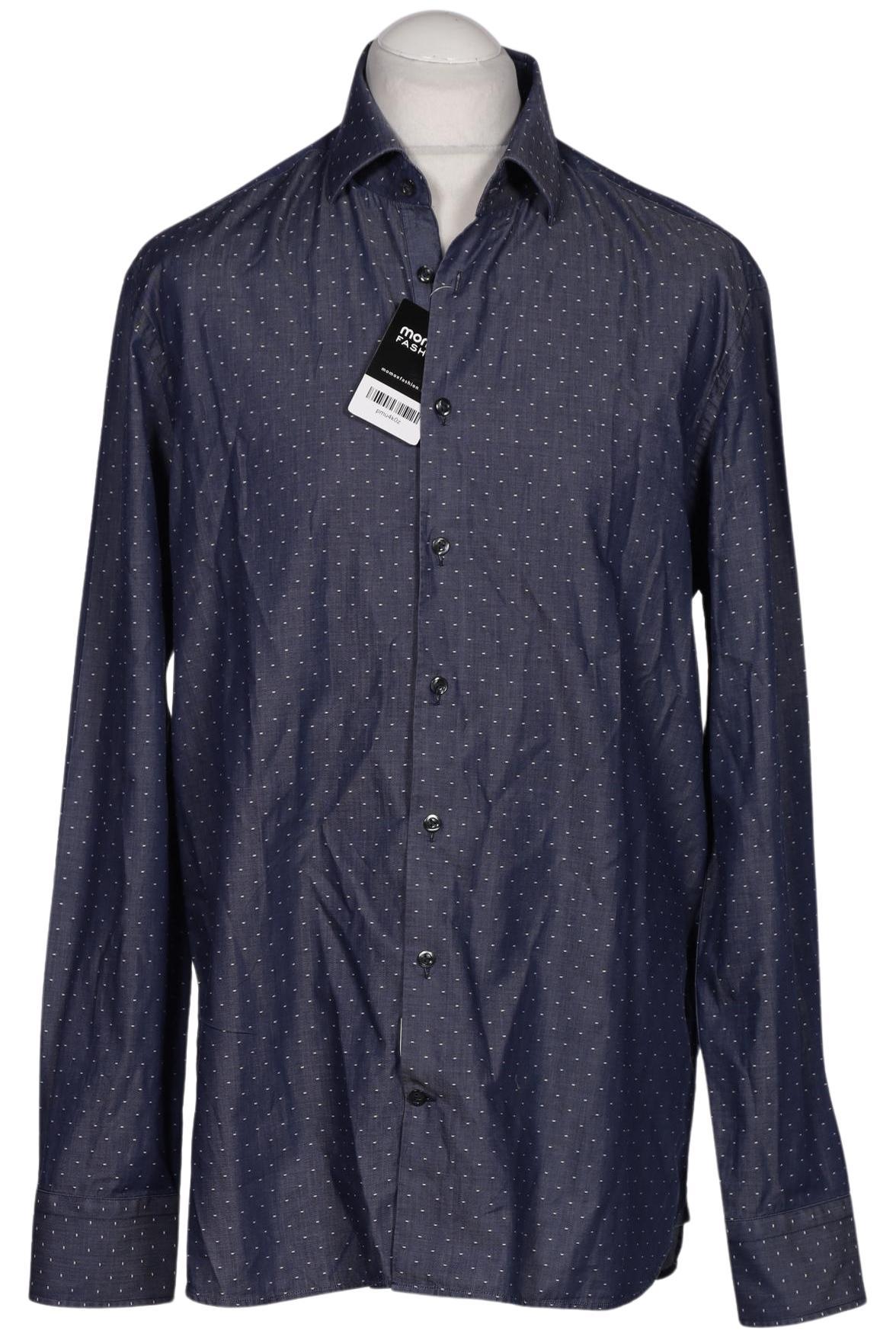 

Van Laack Herren Hemd, marineblau, Gr. 54