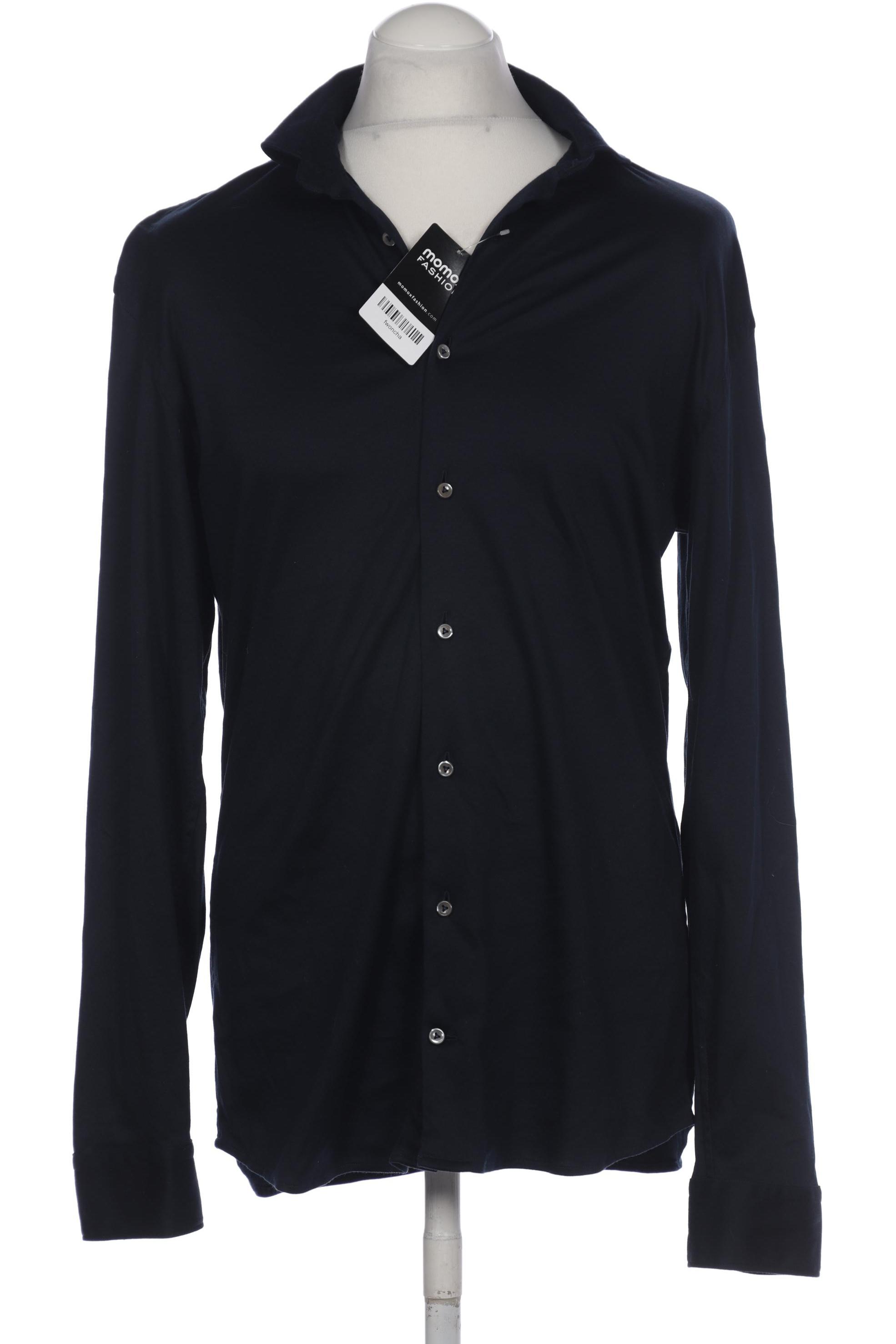 

Van Laack Herren Hemd, marineblau, Gr. 52