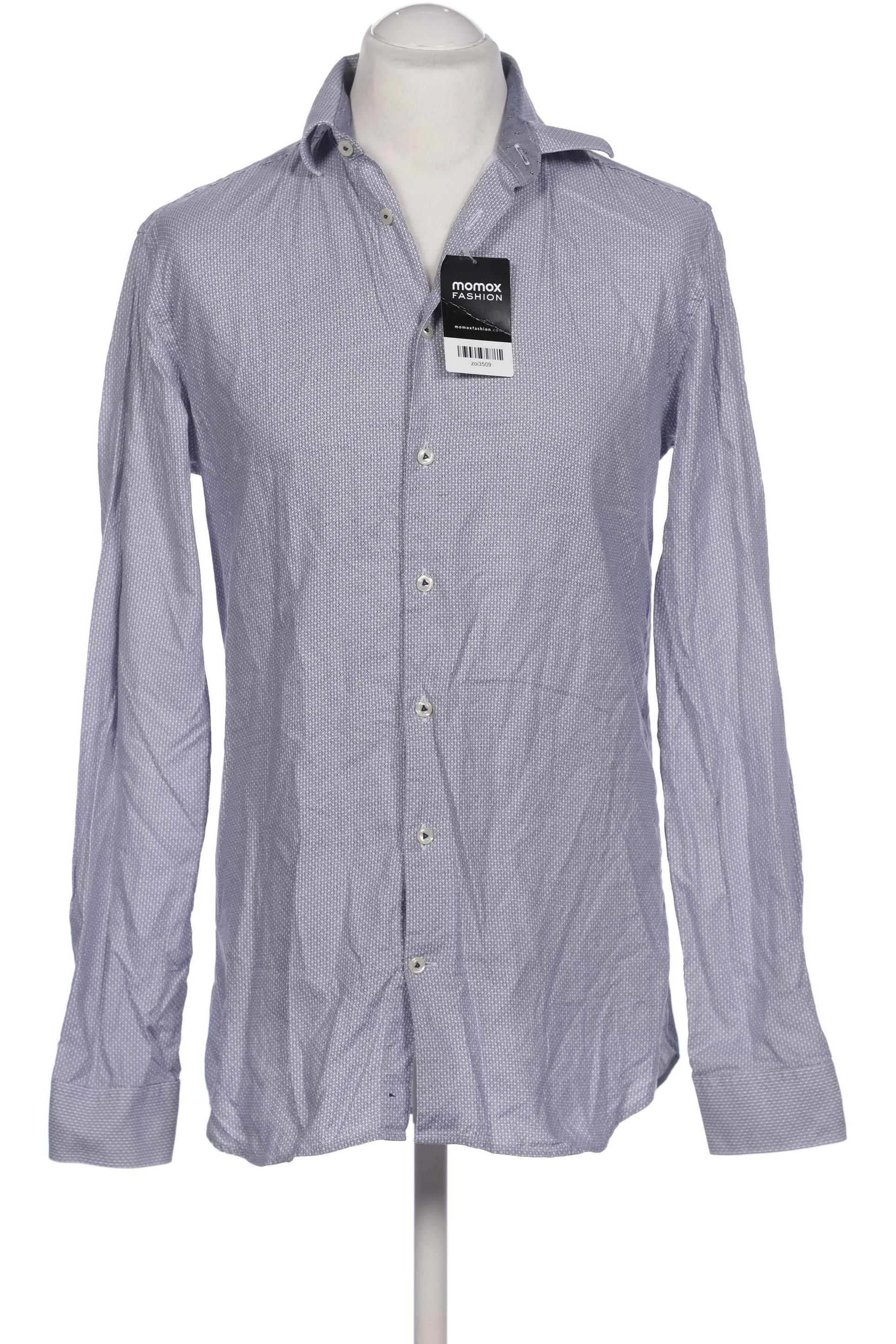 

Van Laack Herren Hemd, marineblau, Gr. 52