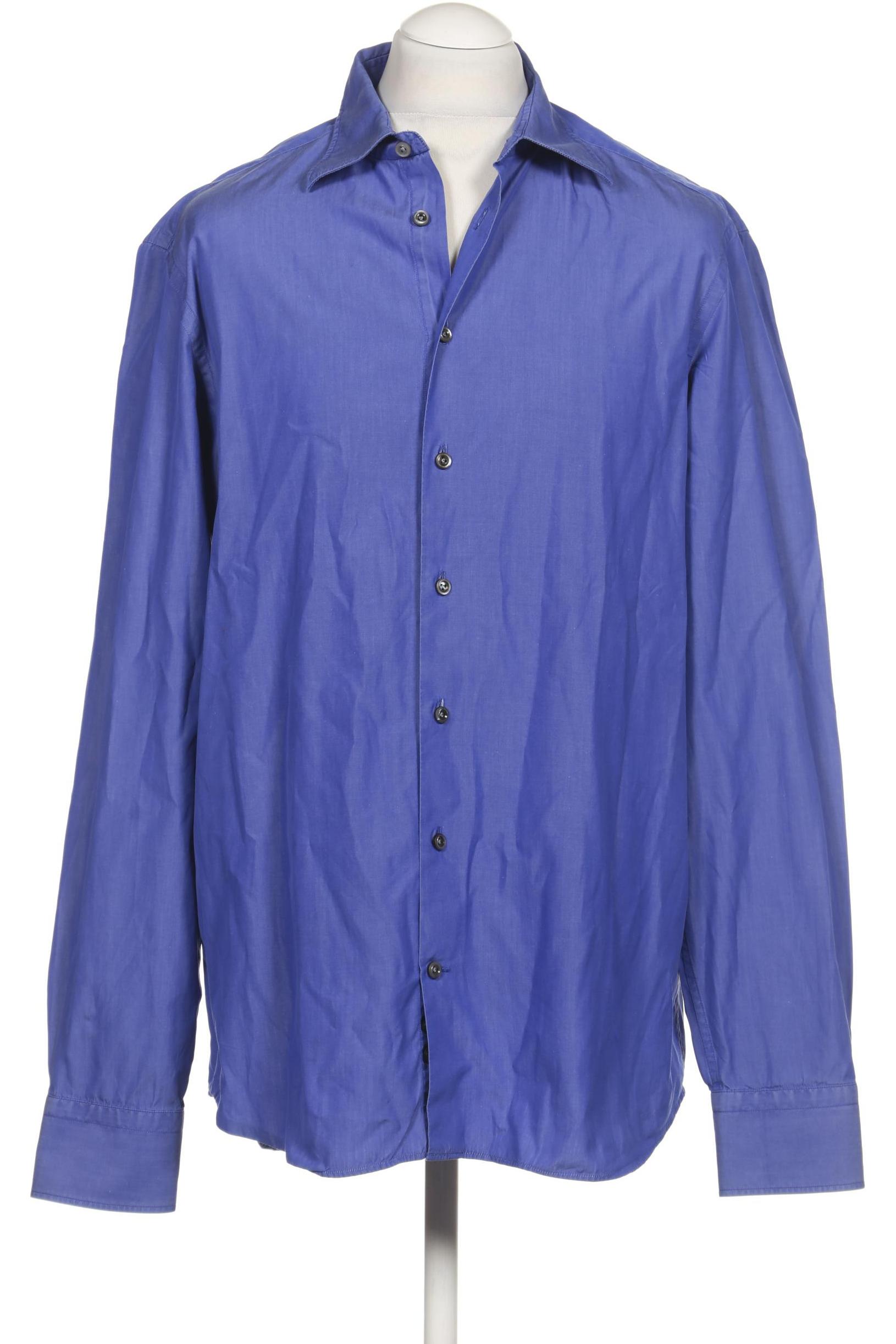 

Van Laack Herren Hemd, marineblau, Gr. 44