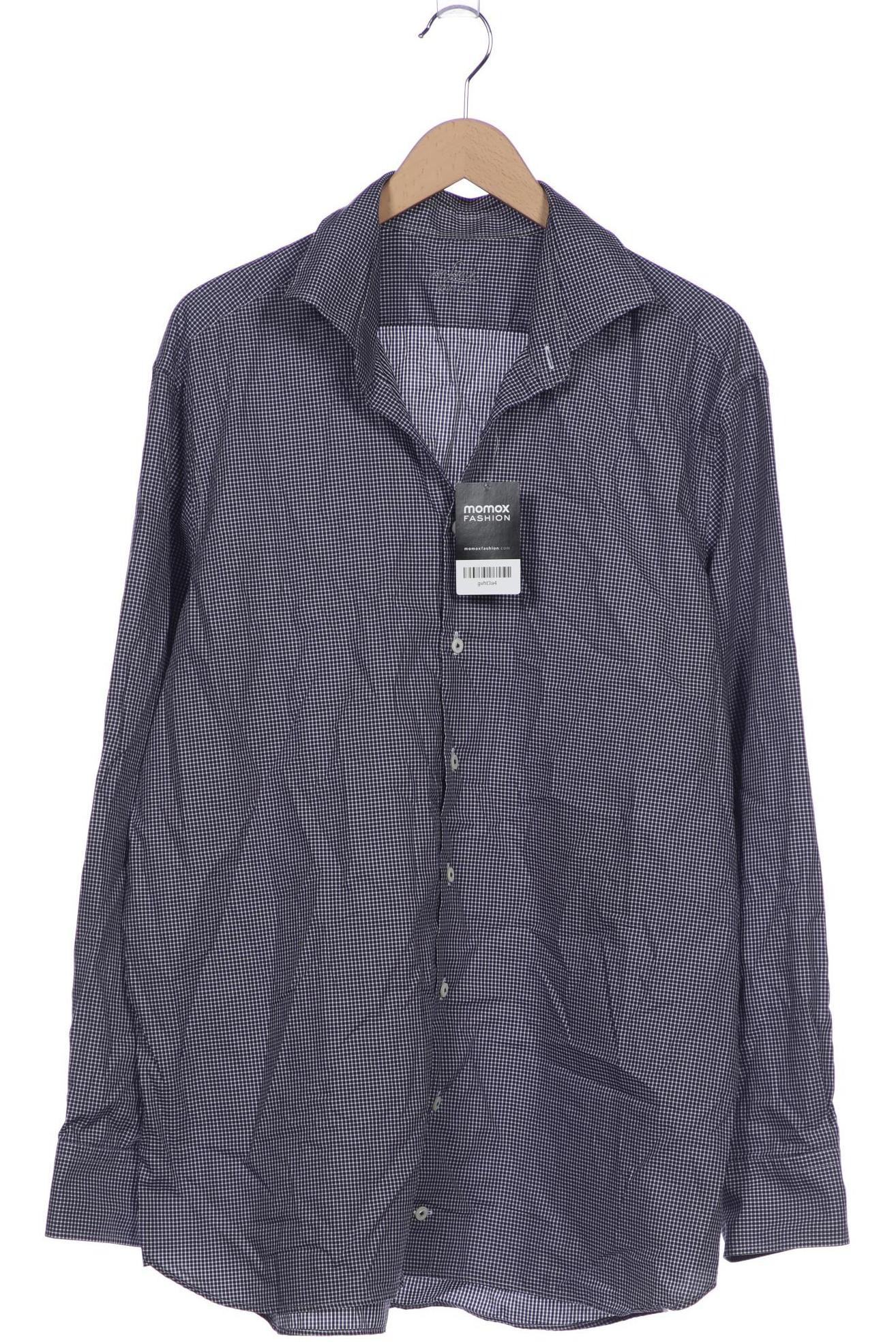 

Van Laack Herren Hemd, marineblau, Gr. 56