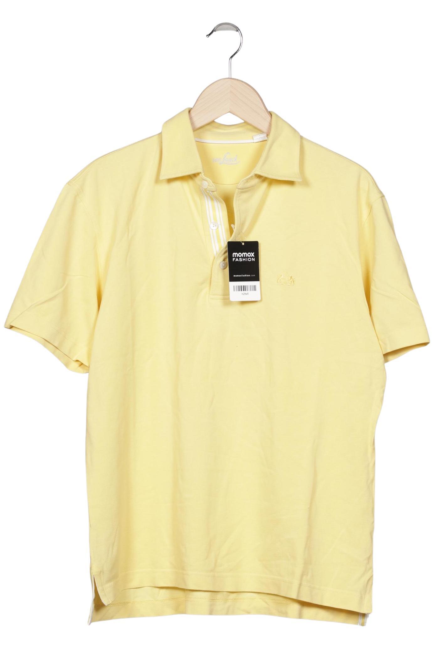 

Van Laack Herren Poloshirt, gelb, Gr. 52