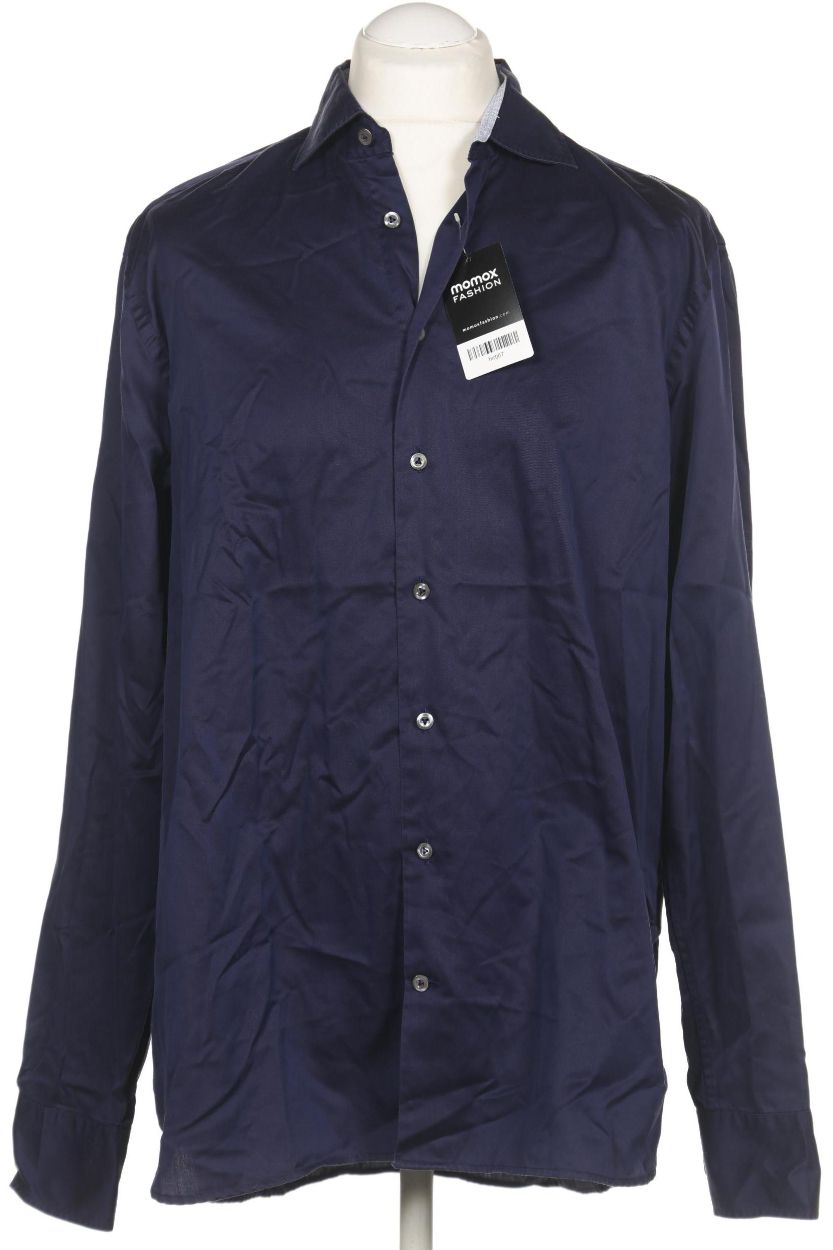 

Van Laack Herren Hemd, marineblau, Gr. 54
