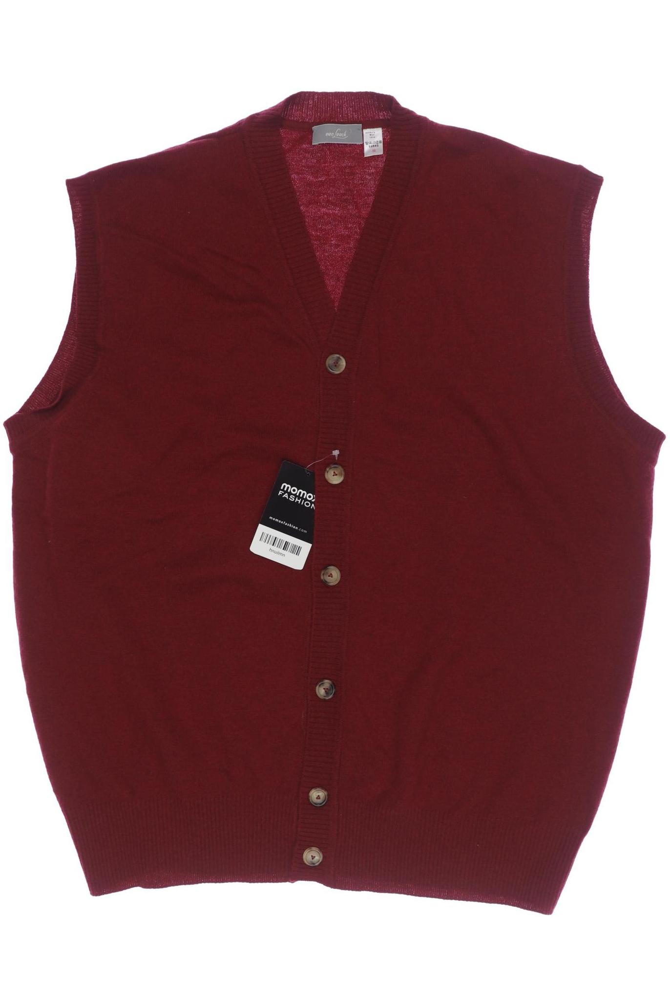 

Van Laack Herren Strickjacke, bordeaux, Gr. 56
