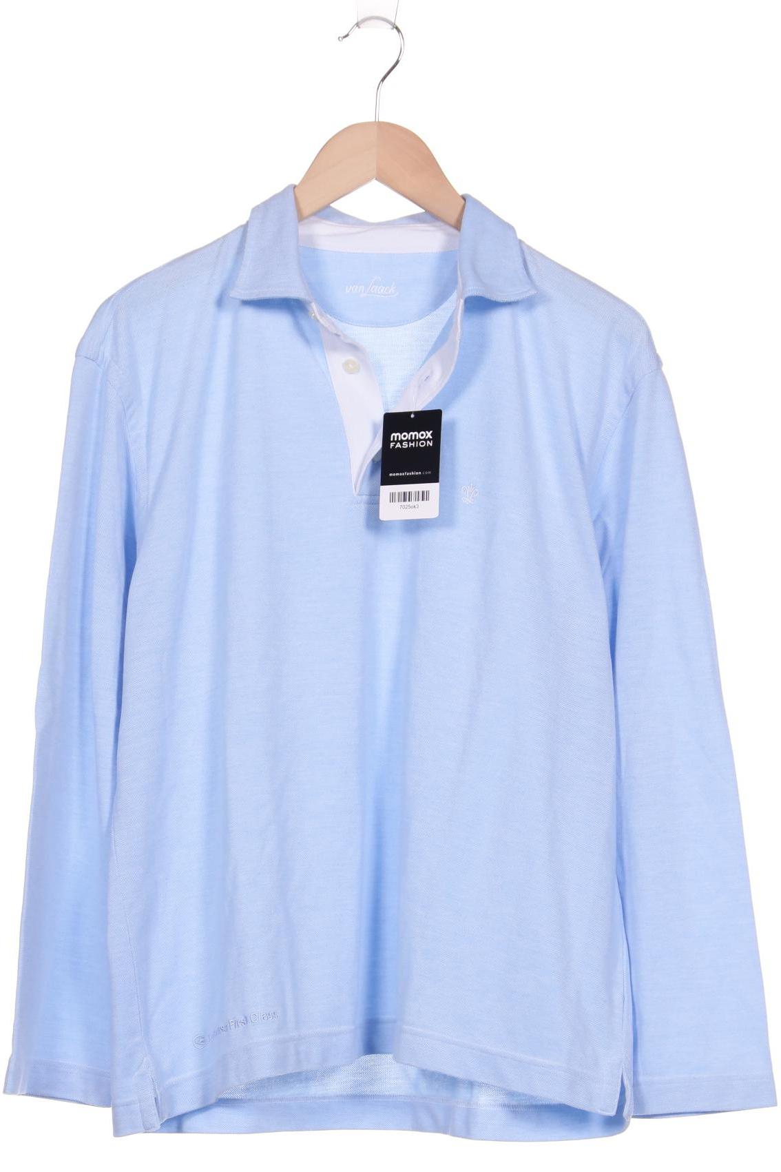 

Van Laack Herren Poloshirt, hellblau, Gr. 54