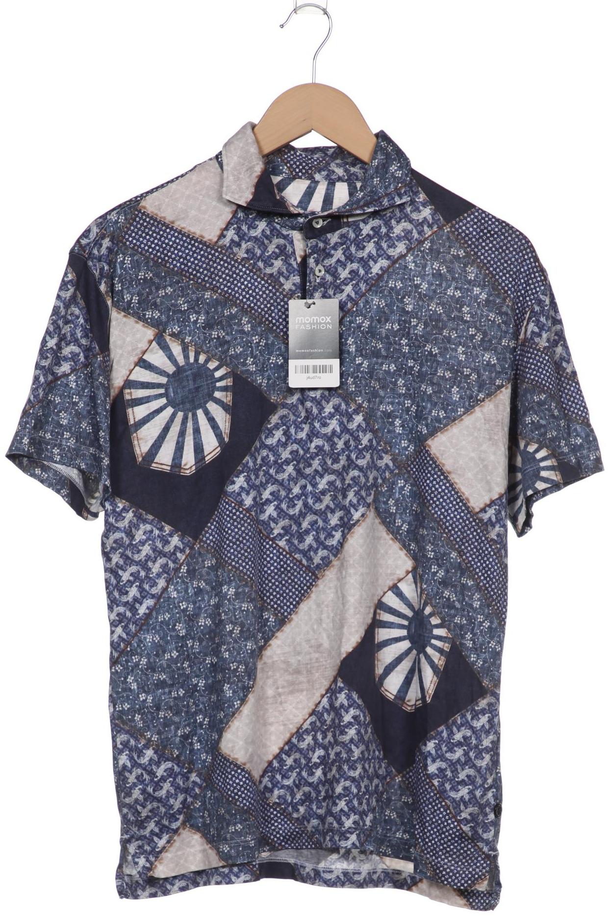 

Van Laack Herren Poloshirt, blau, Gr. 52