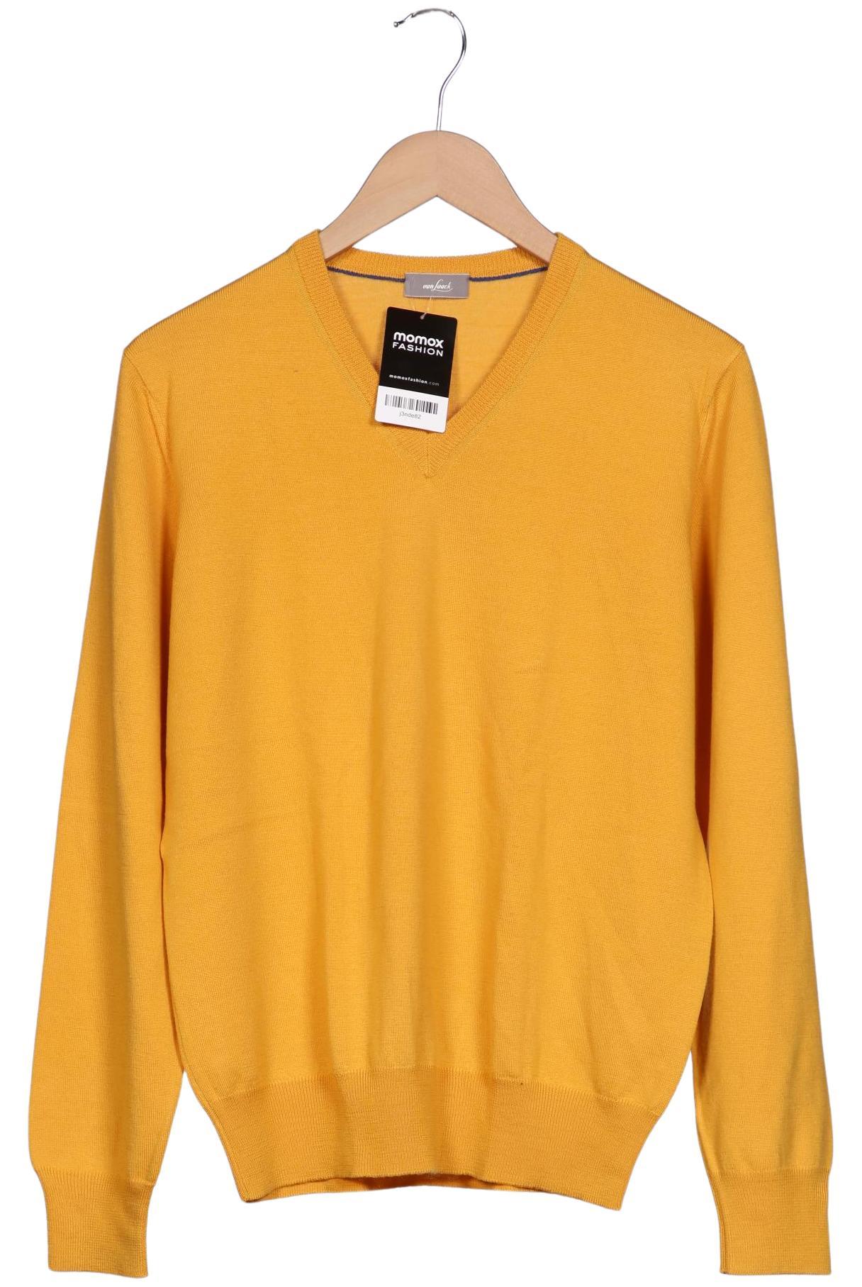 

Van Laack Herren Pullover, gelb, Gr. 48